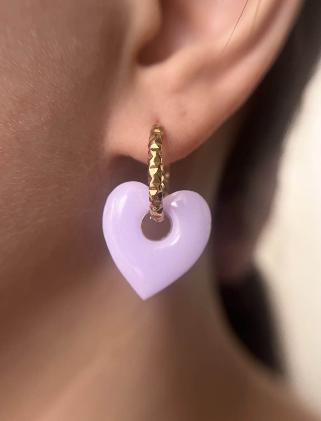 Coeur lila
