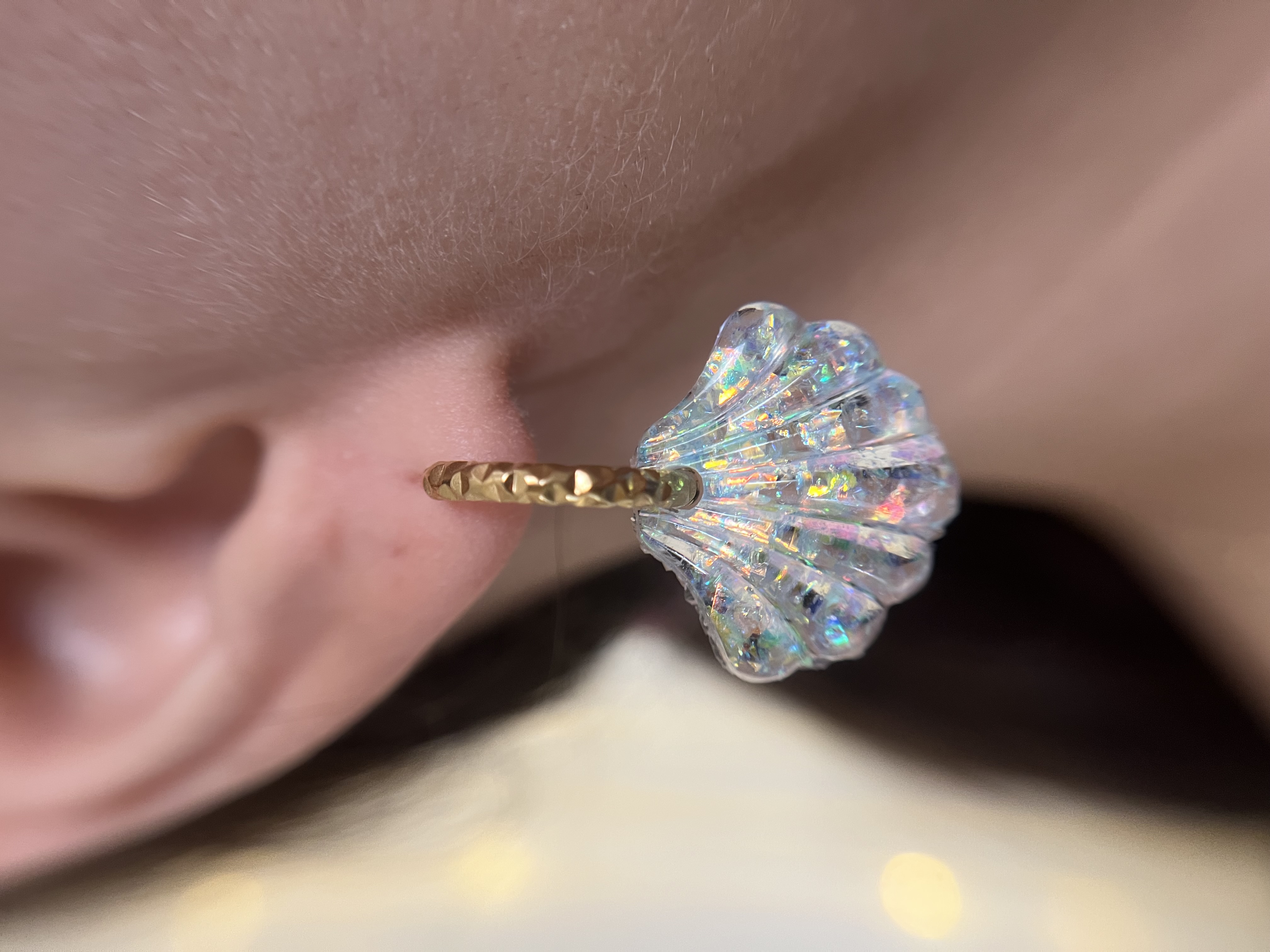 Coquillage holographique