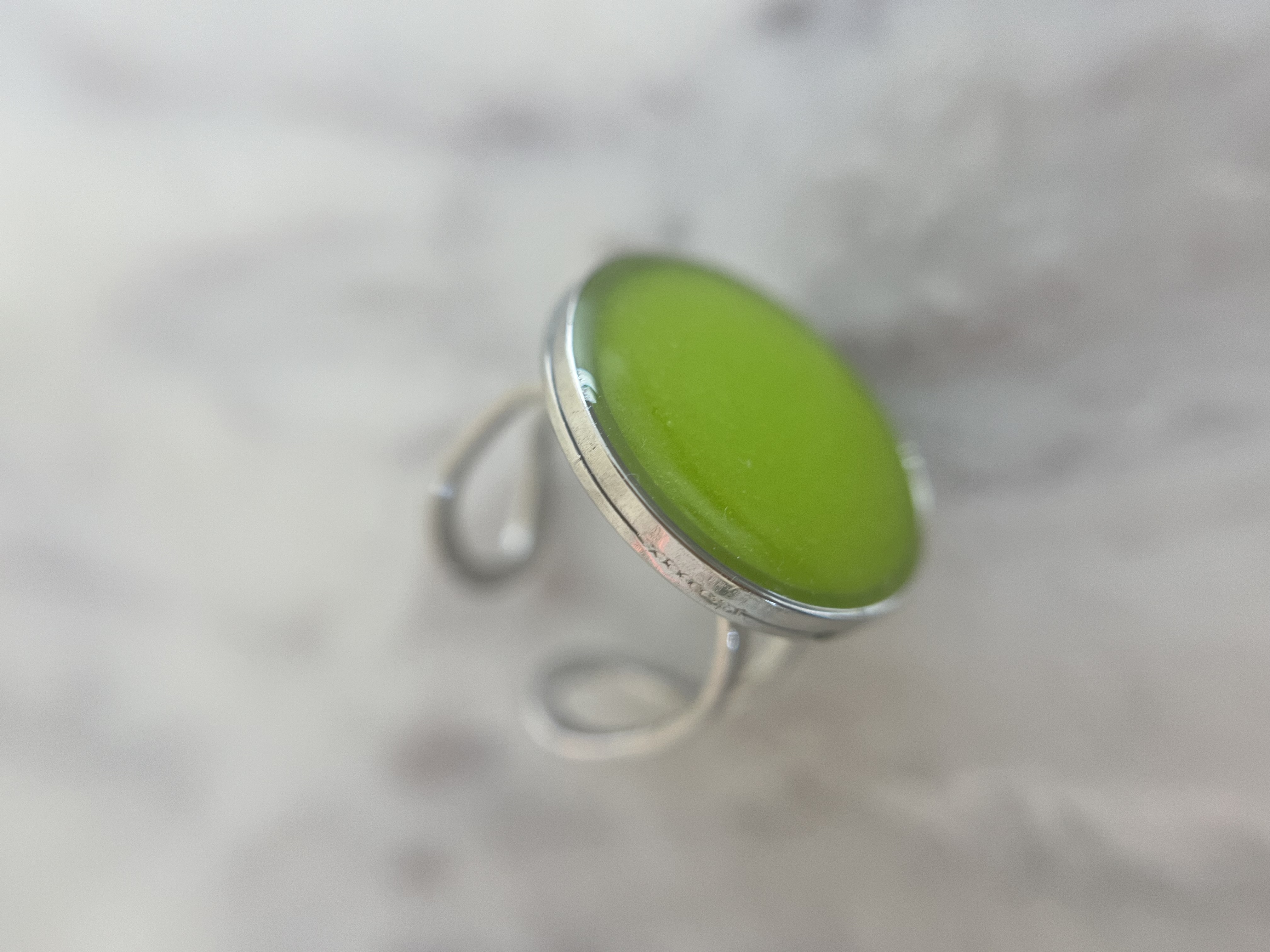 Bague Pop Vert