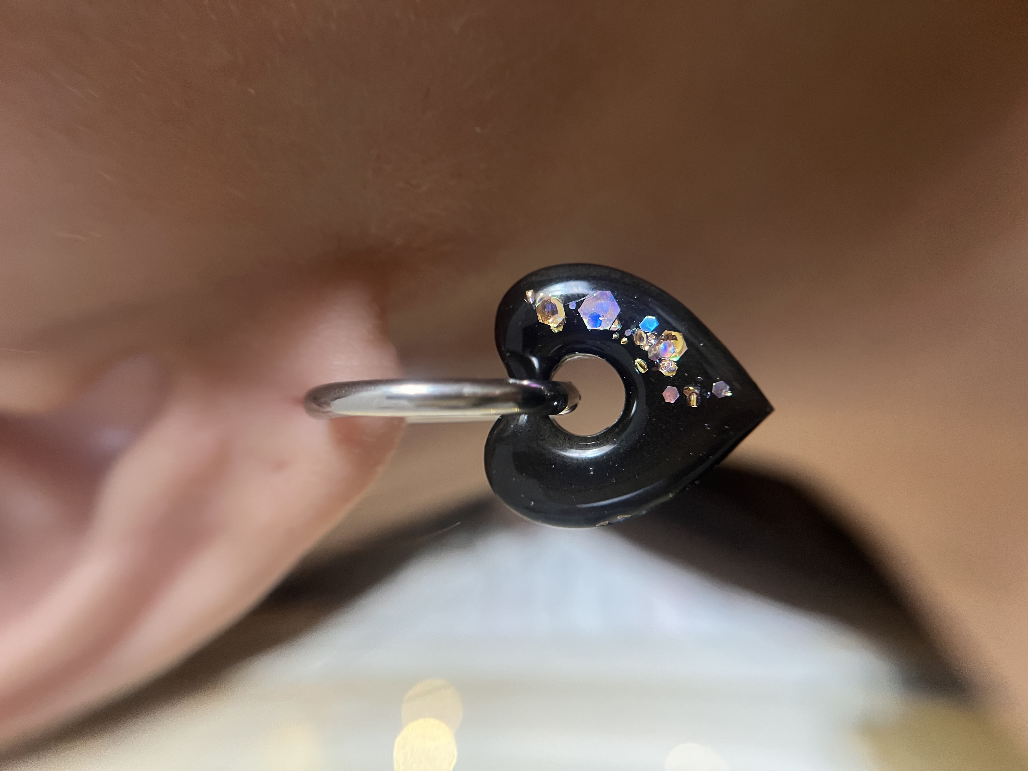 Coeur noir et holographique 