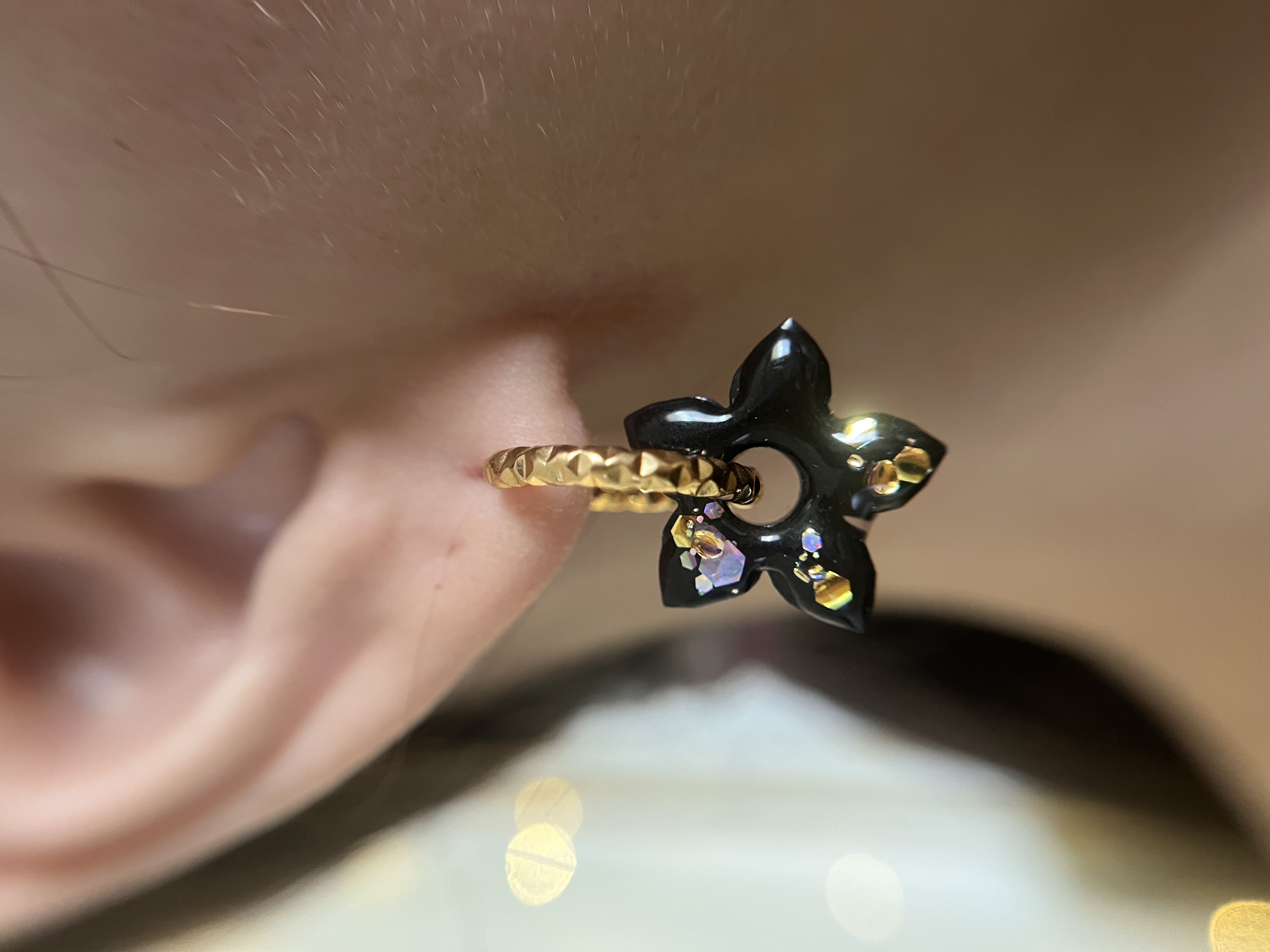 Vanilla  noir et holographique