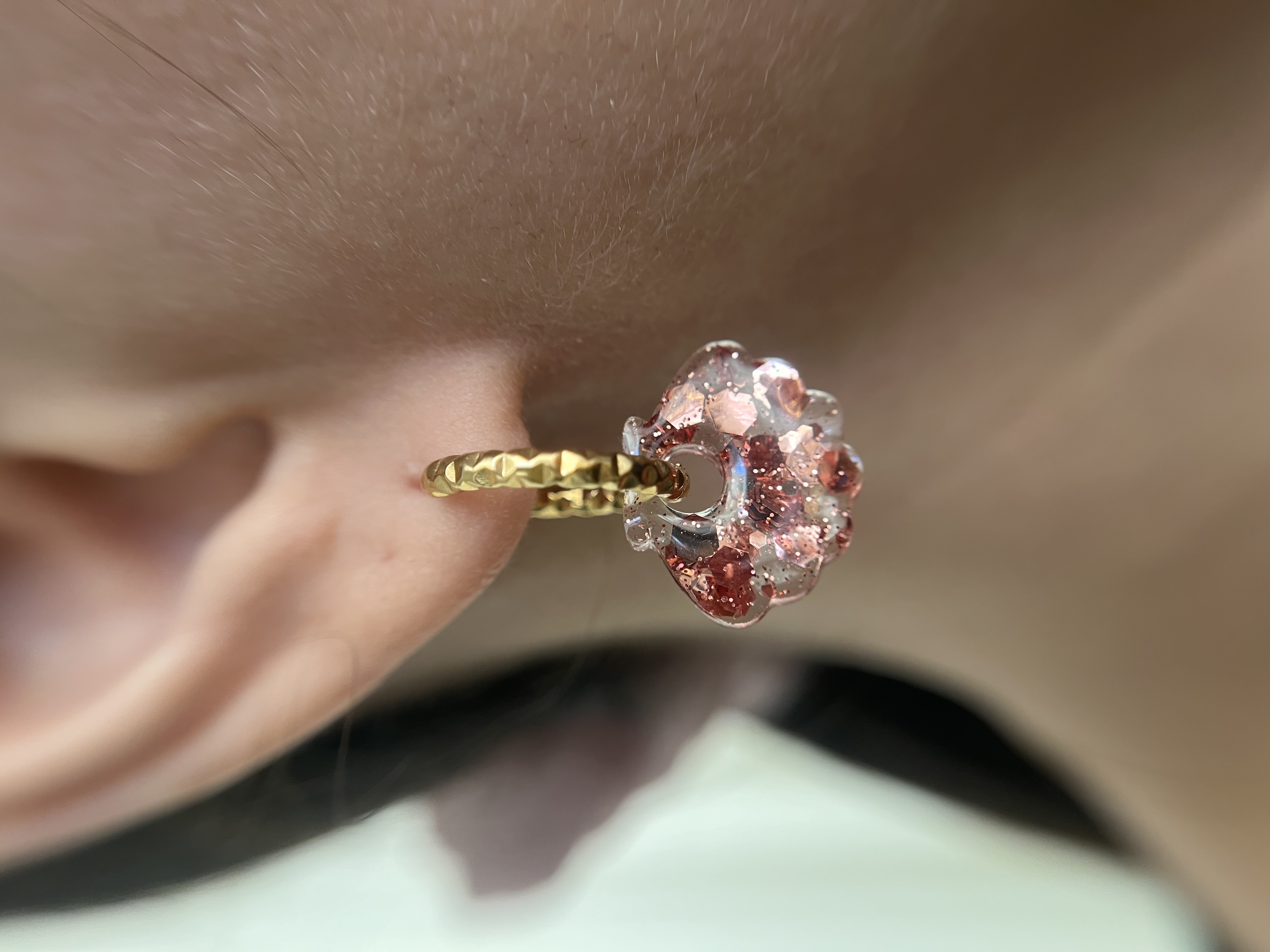 Coquillage rose gold