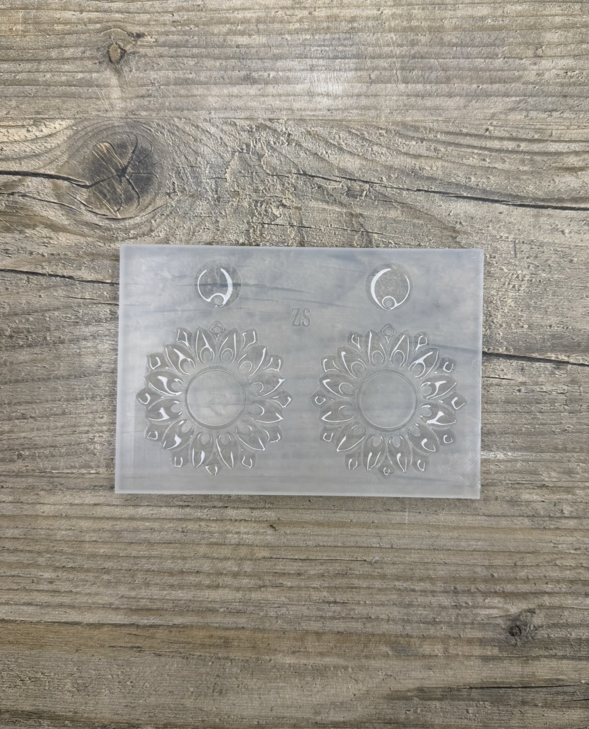 Moule Azélie boucle d'oreille