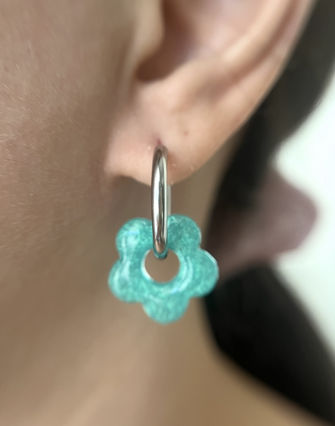  Flower turquoise