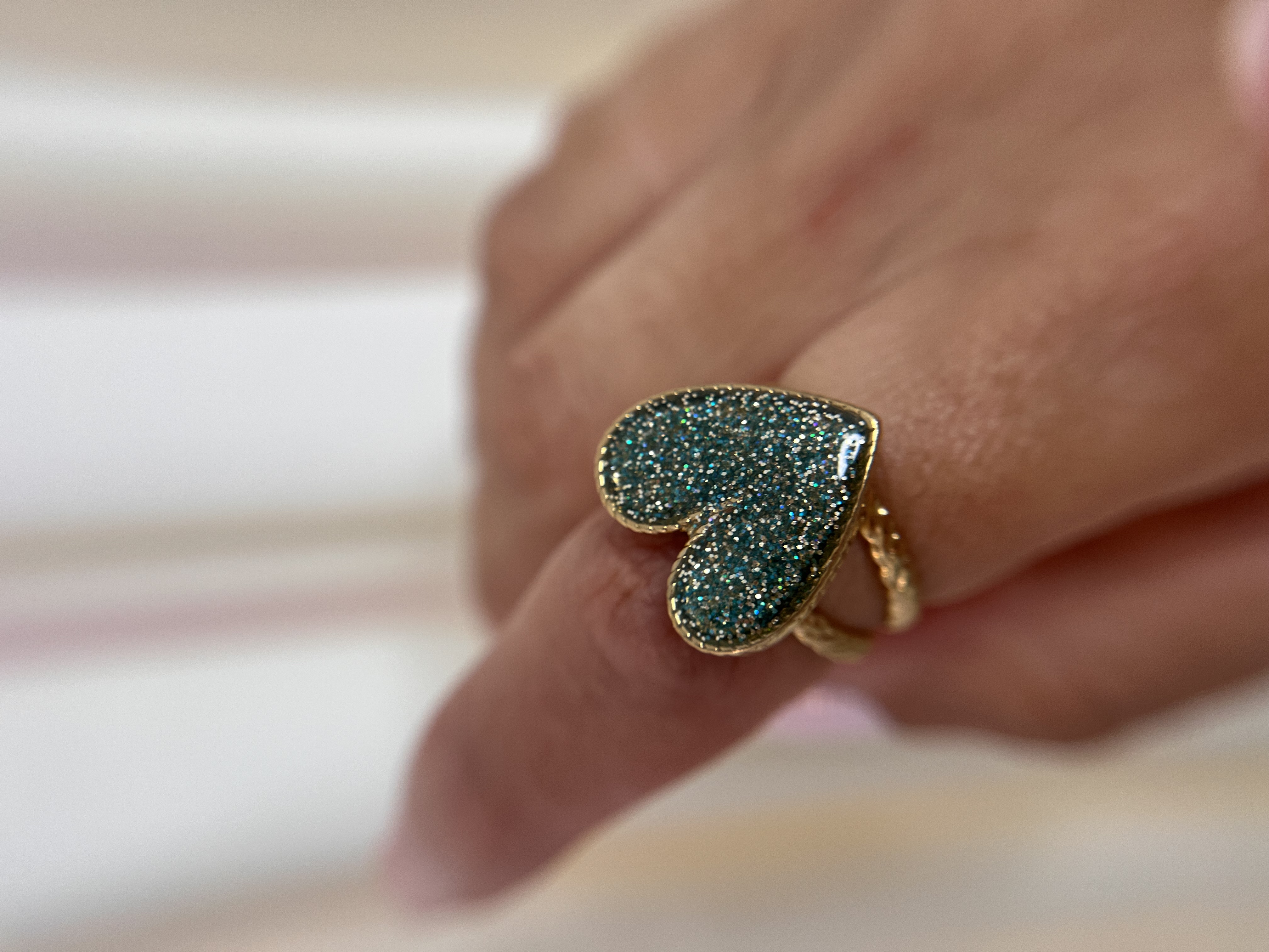 Bague coeur 
