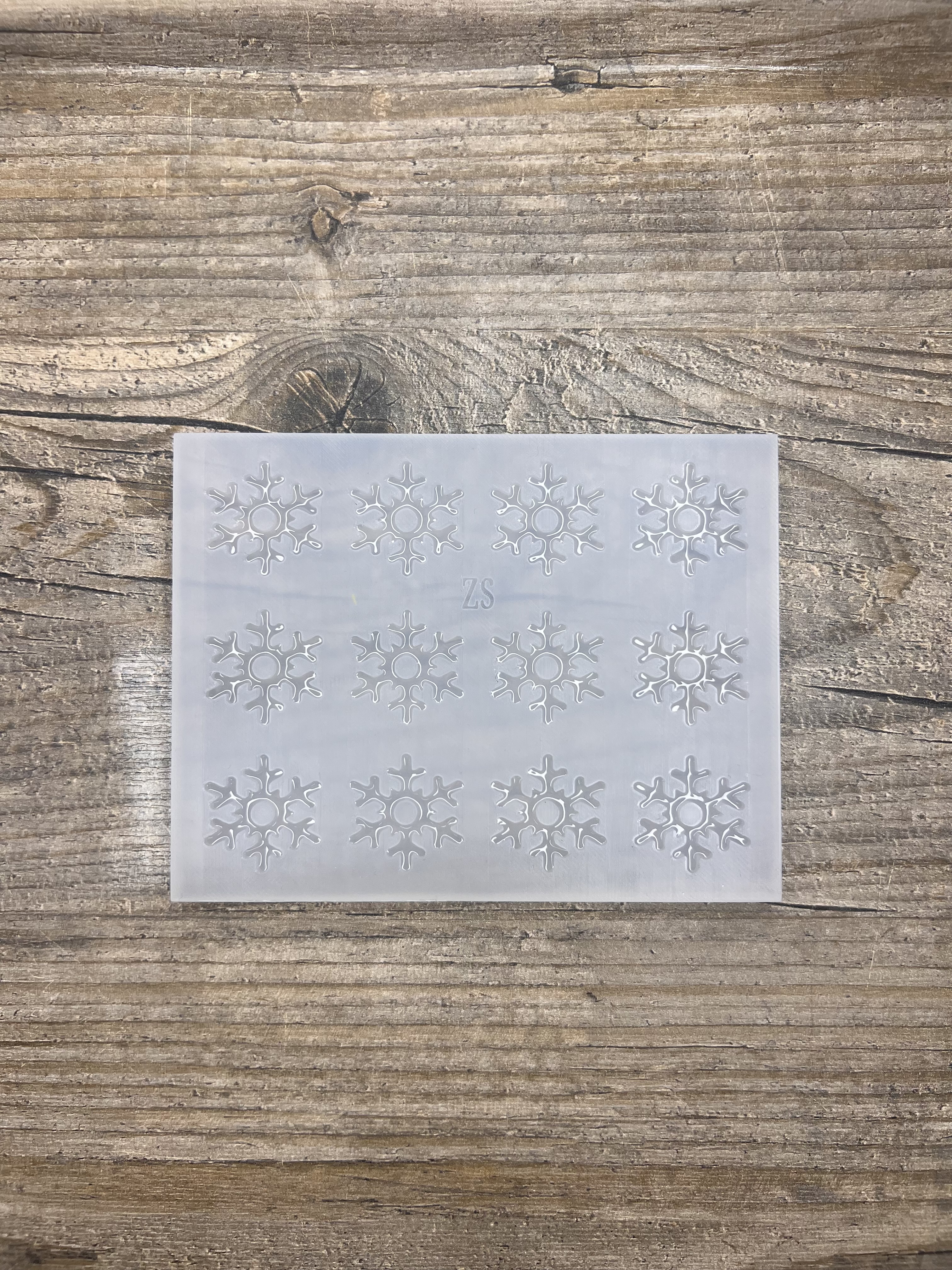 Moule Flocon de neige  25mm