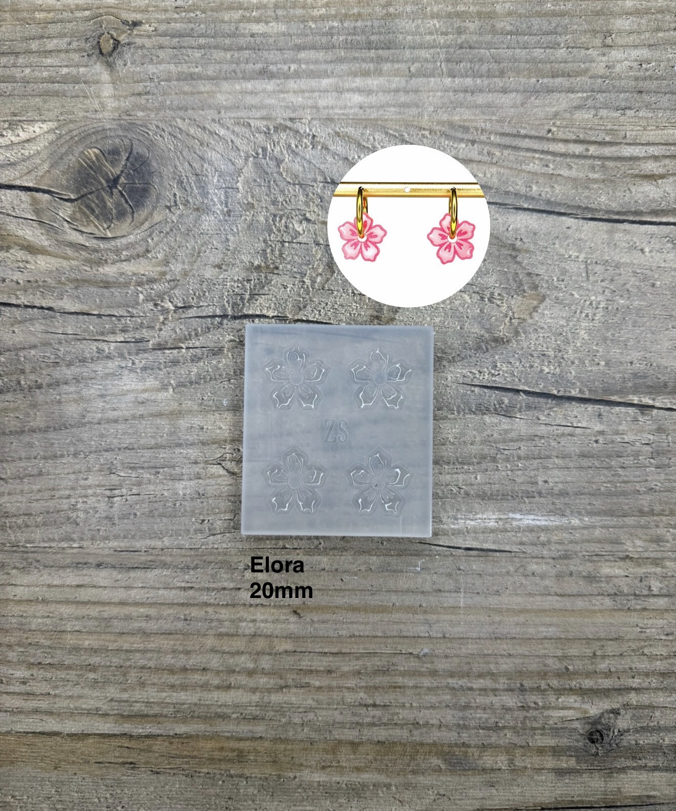 Moule Fleur Elora 20mm