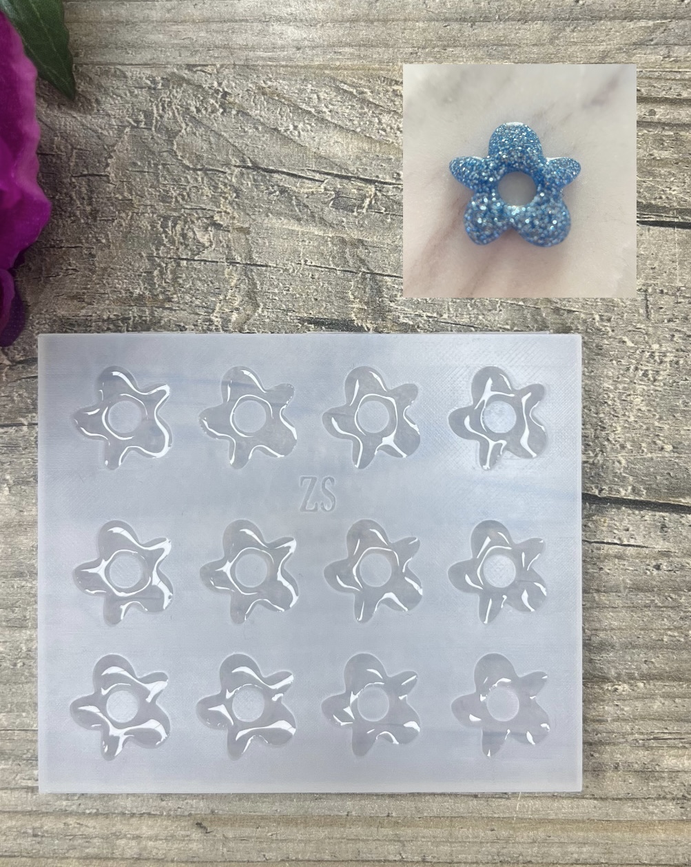 Moule Fleur Livia 20mm