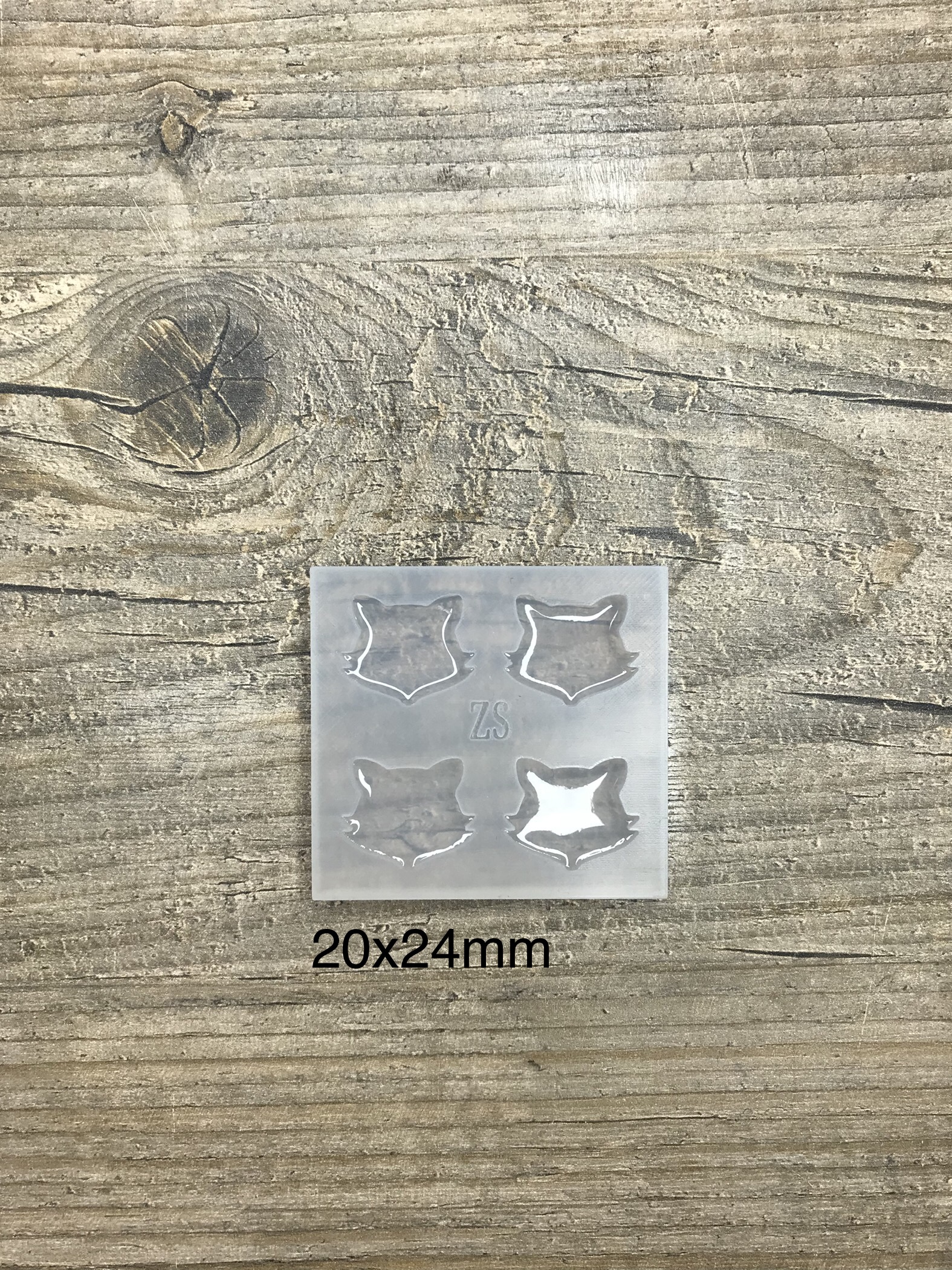 Moule Renard 20x24mm