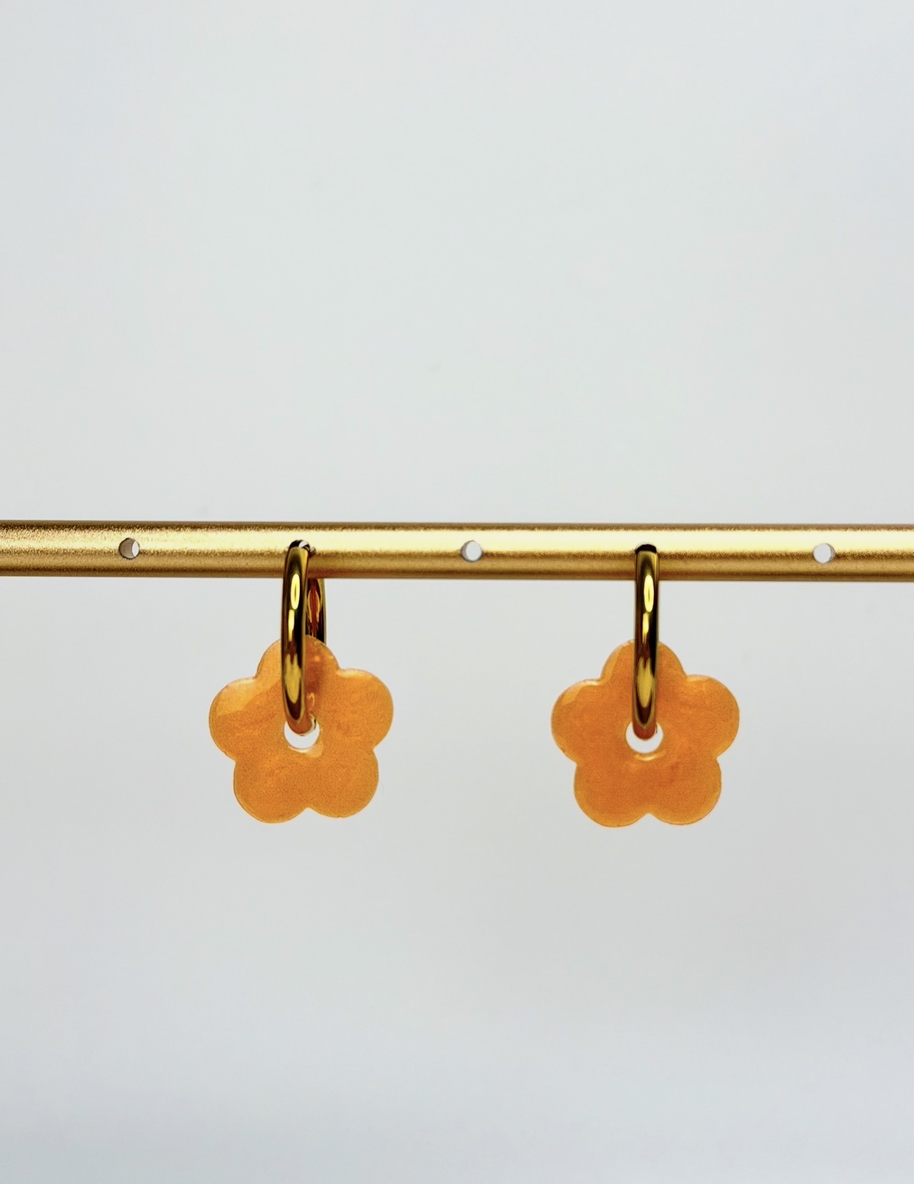 Moule Fleur Plate style acetate 20mm