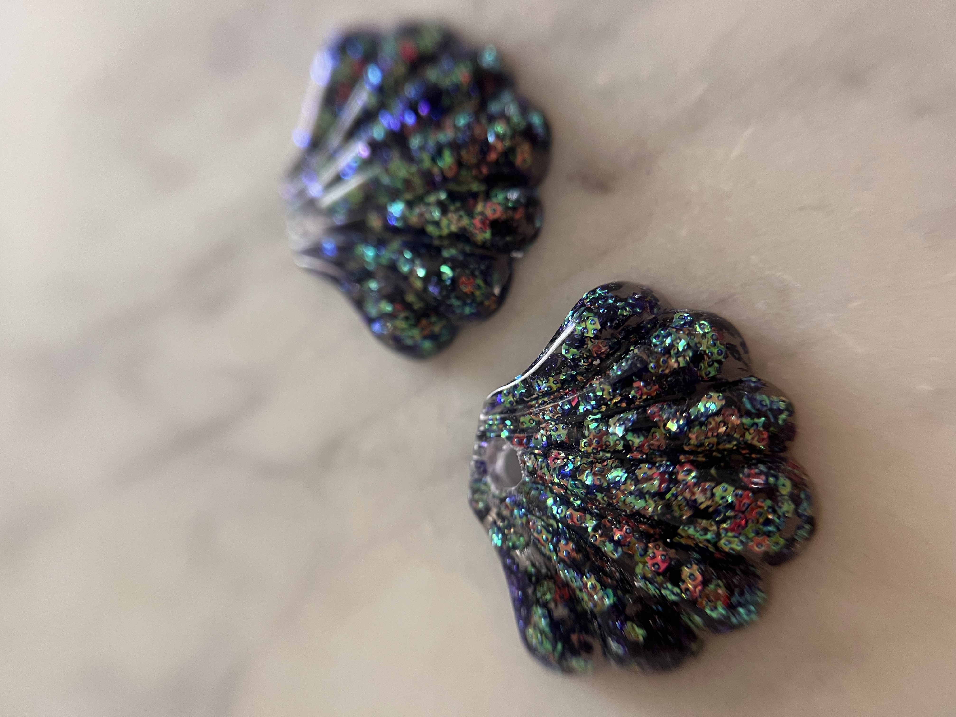 Coquillage holographique