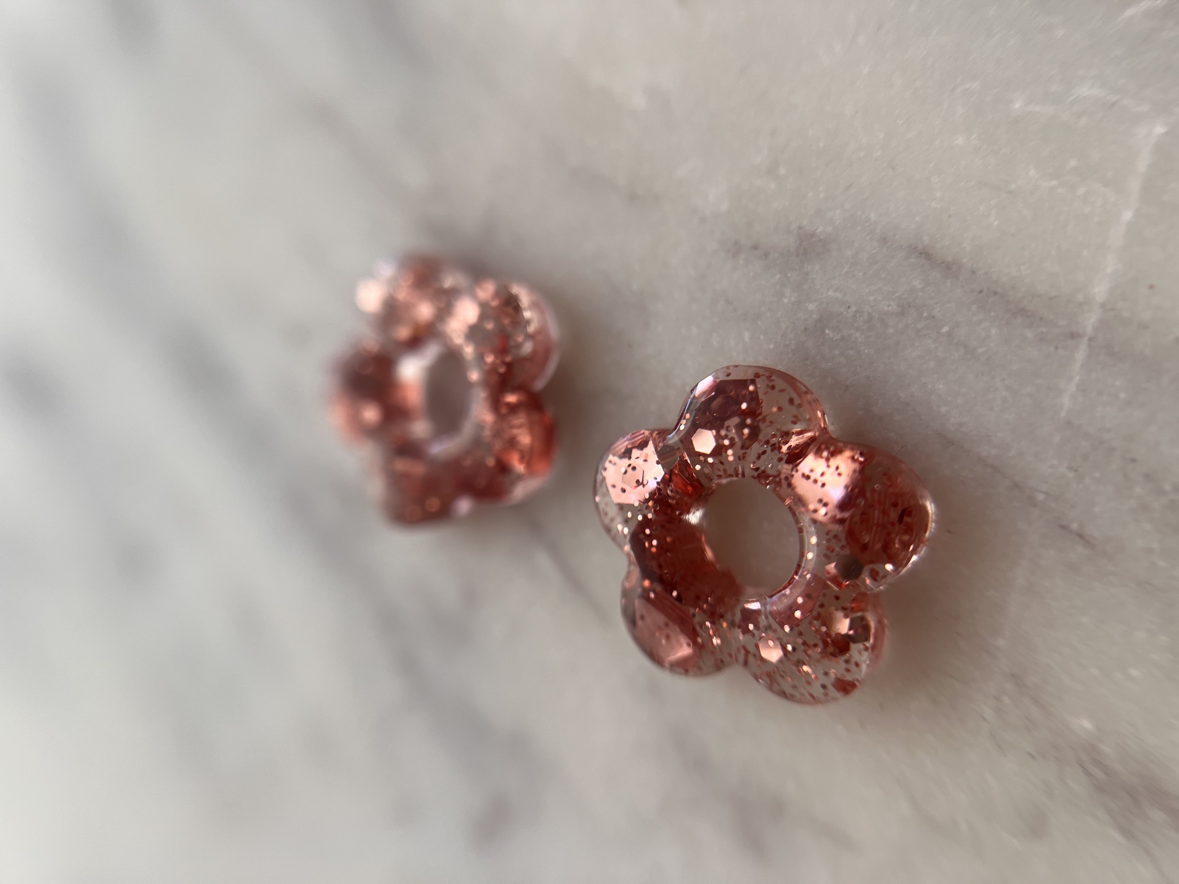 Flower rose gold