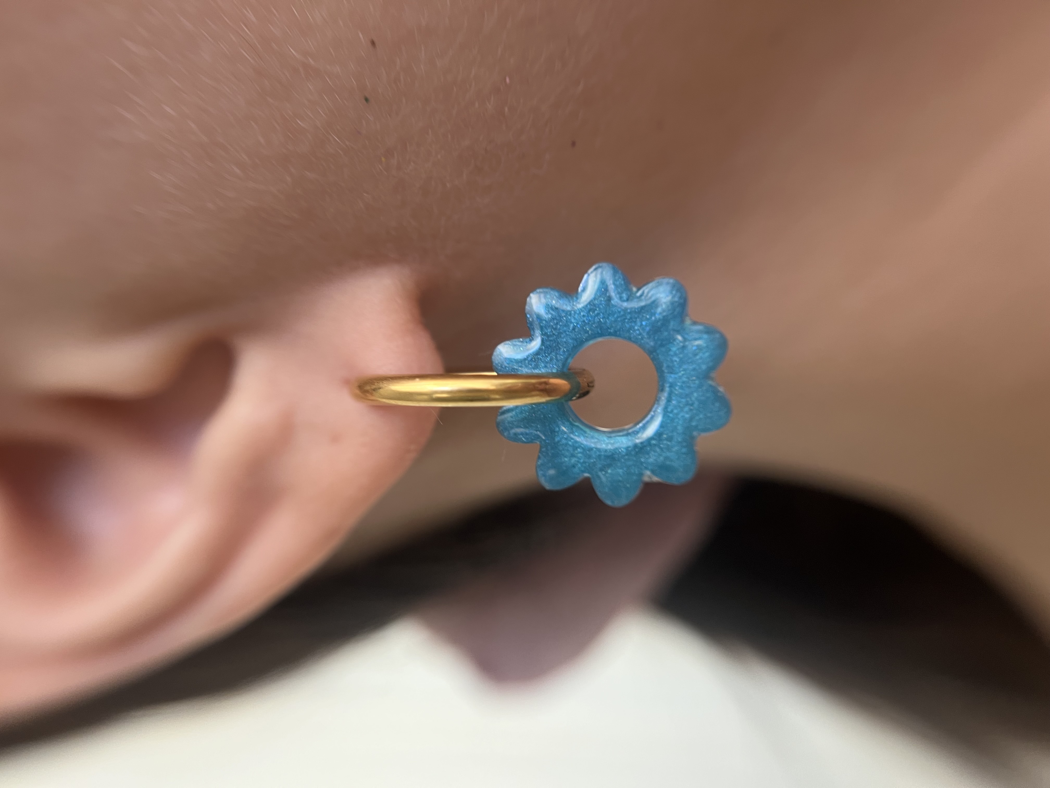 L'Amoureuse bleu nacré