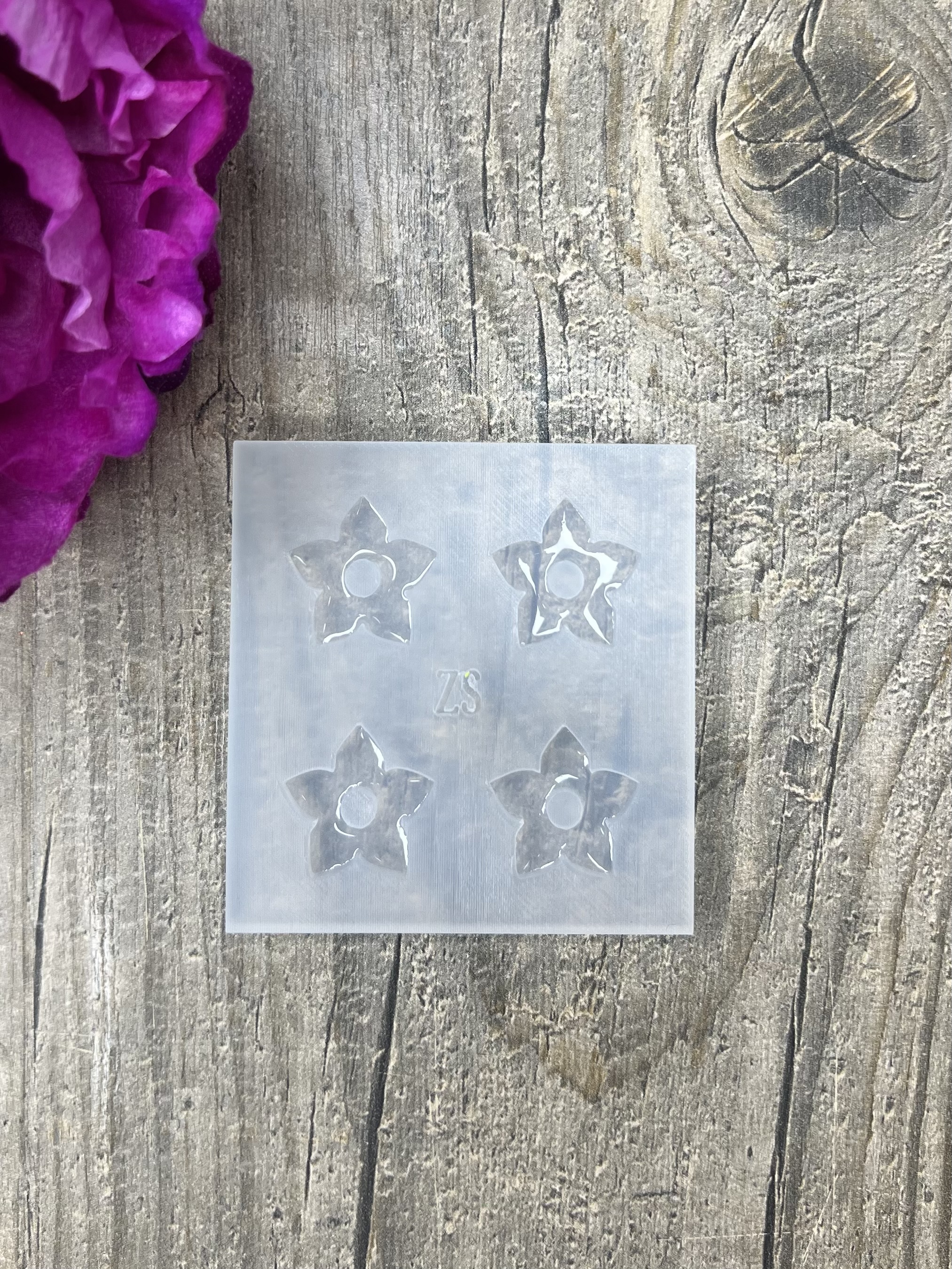 Moule Fleur de Tiaré 20mm