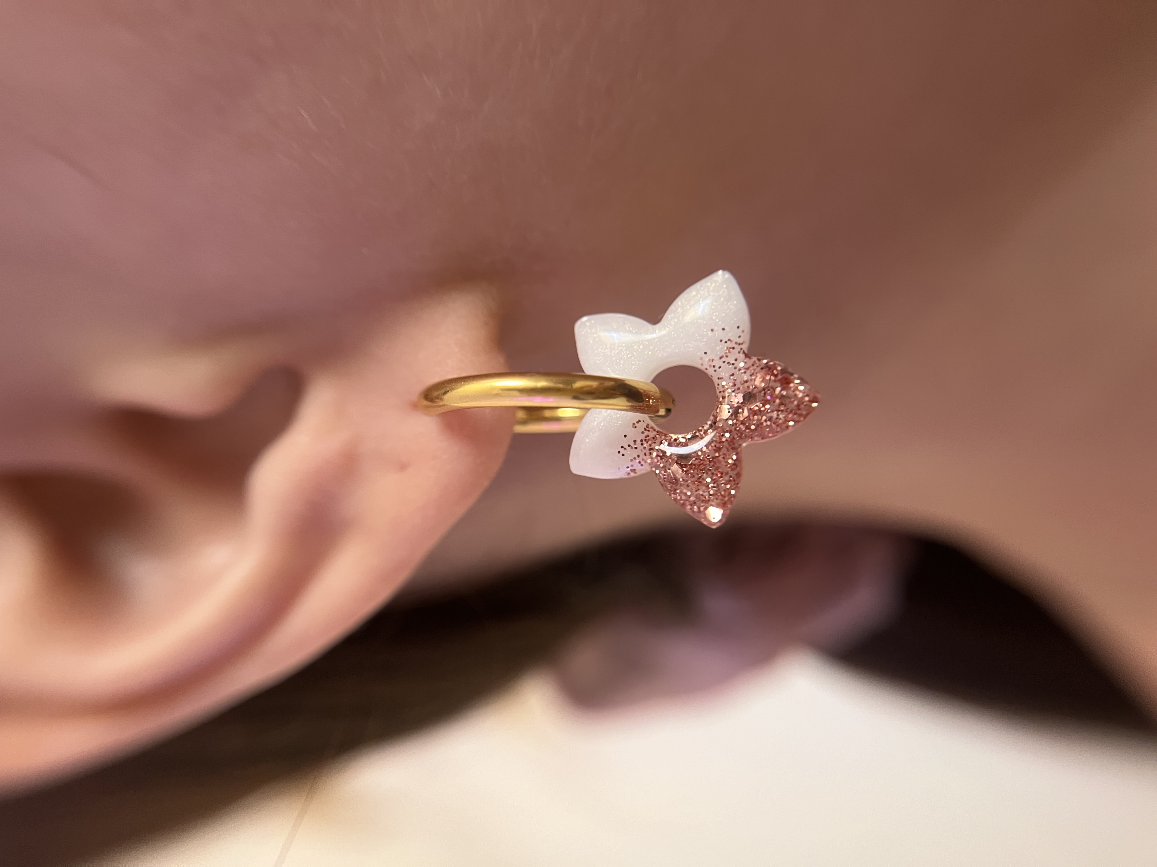 Vanilla blanc et rose gold