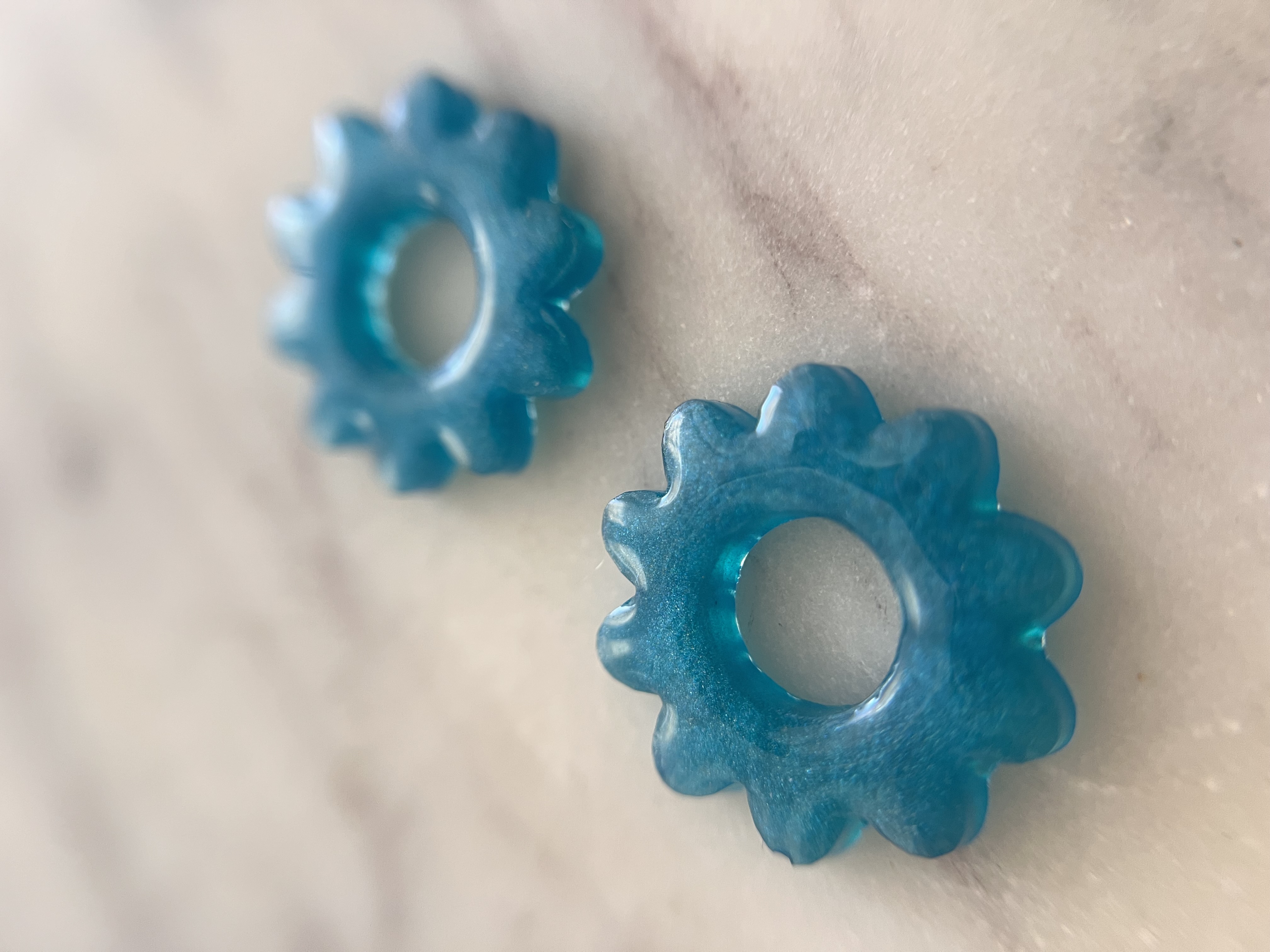 L'Amoureuse bleu nacré