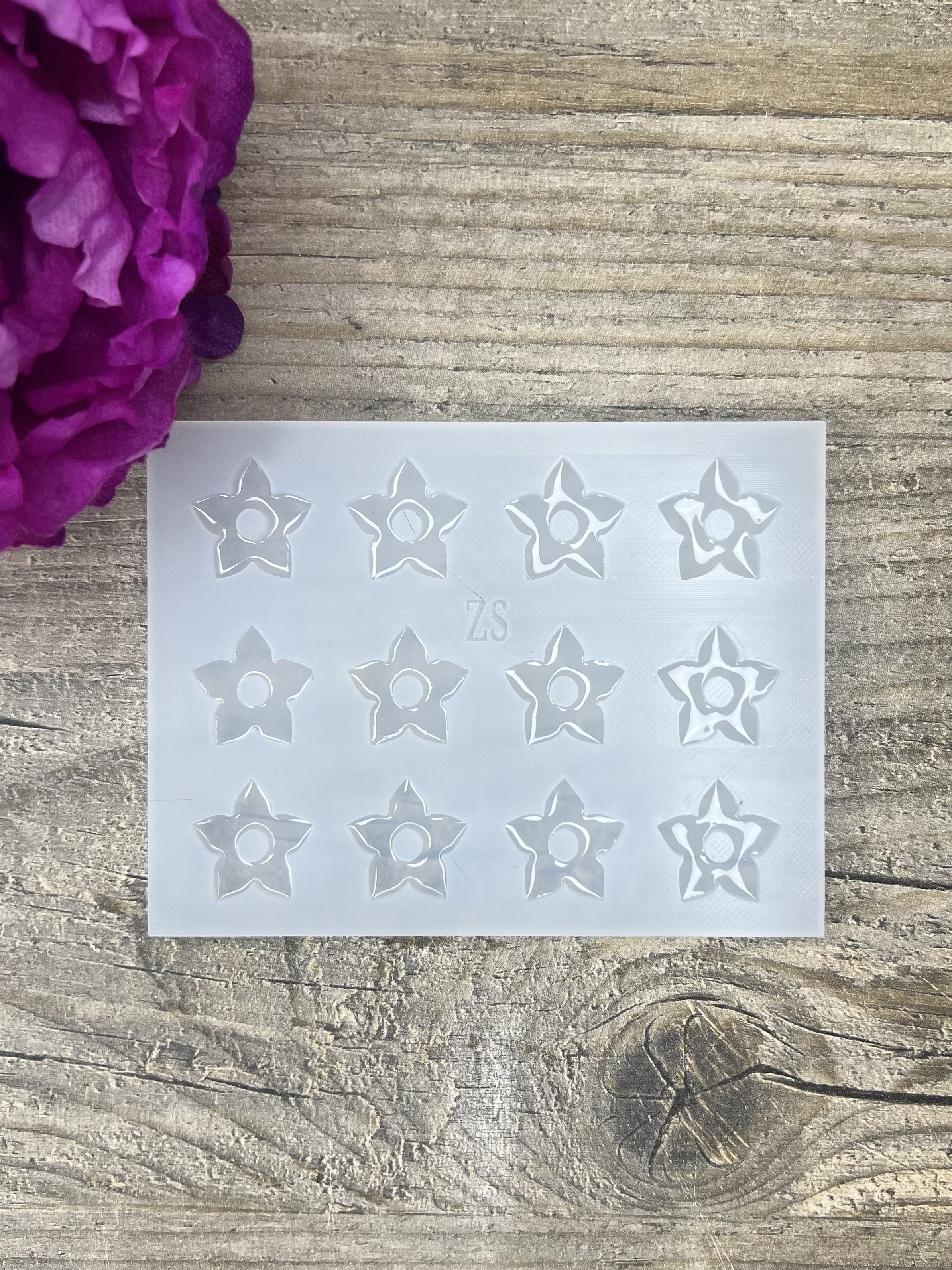 Moule Fleur de Tiaré 20mm