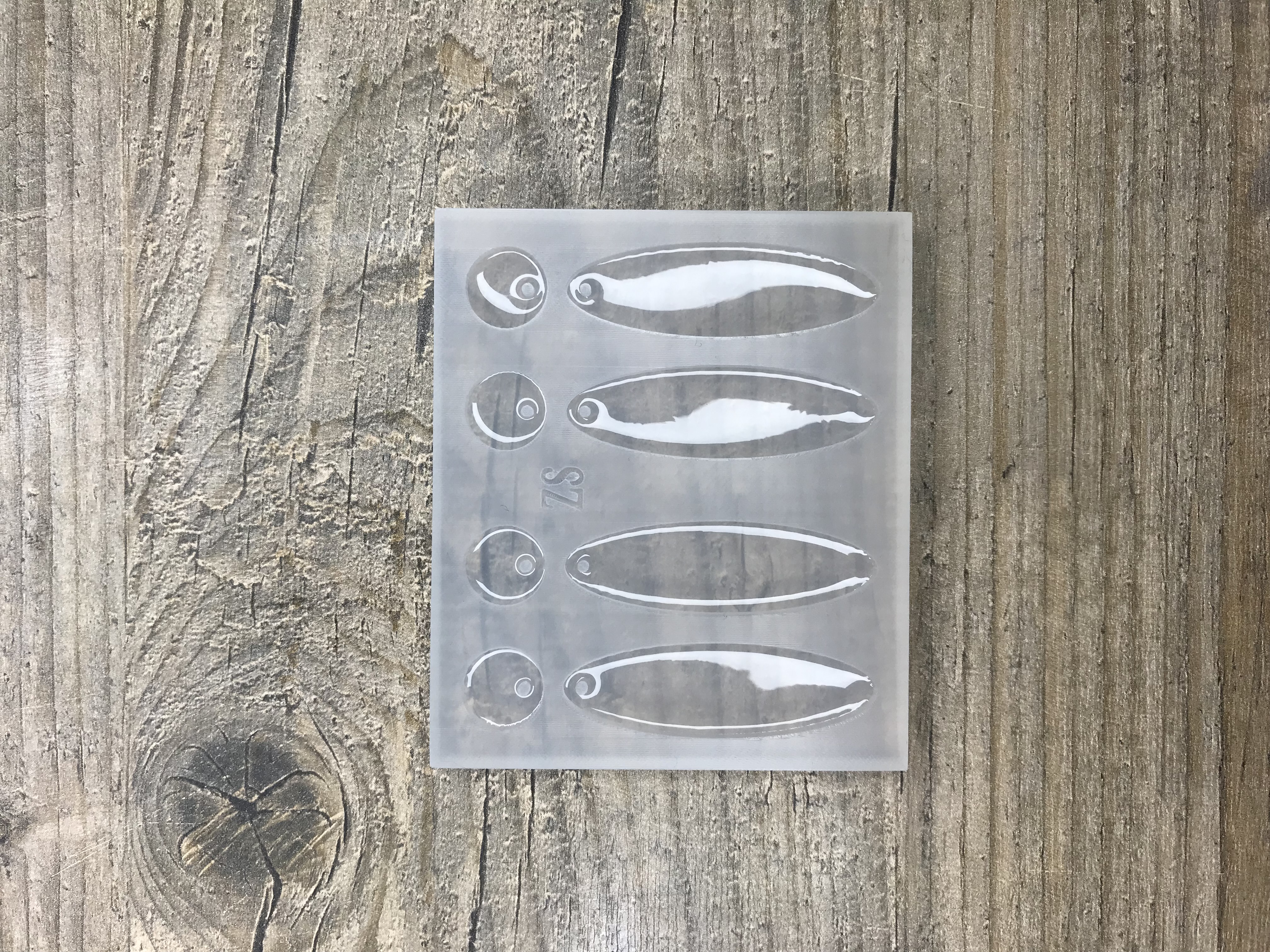 Moule Boucle d'oreille 15x50mm