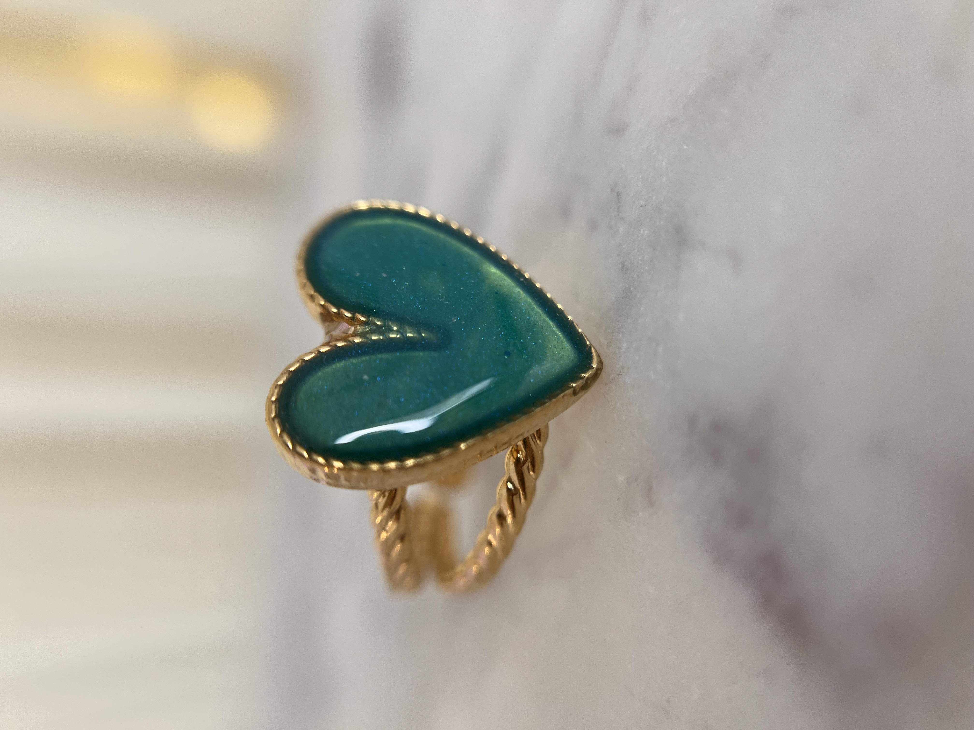 Bague coeur 