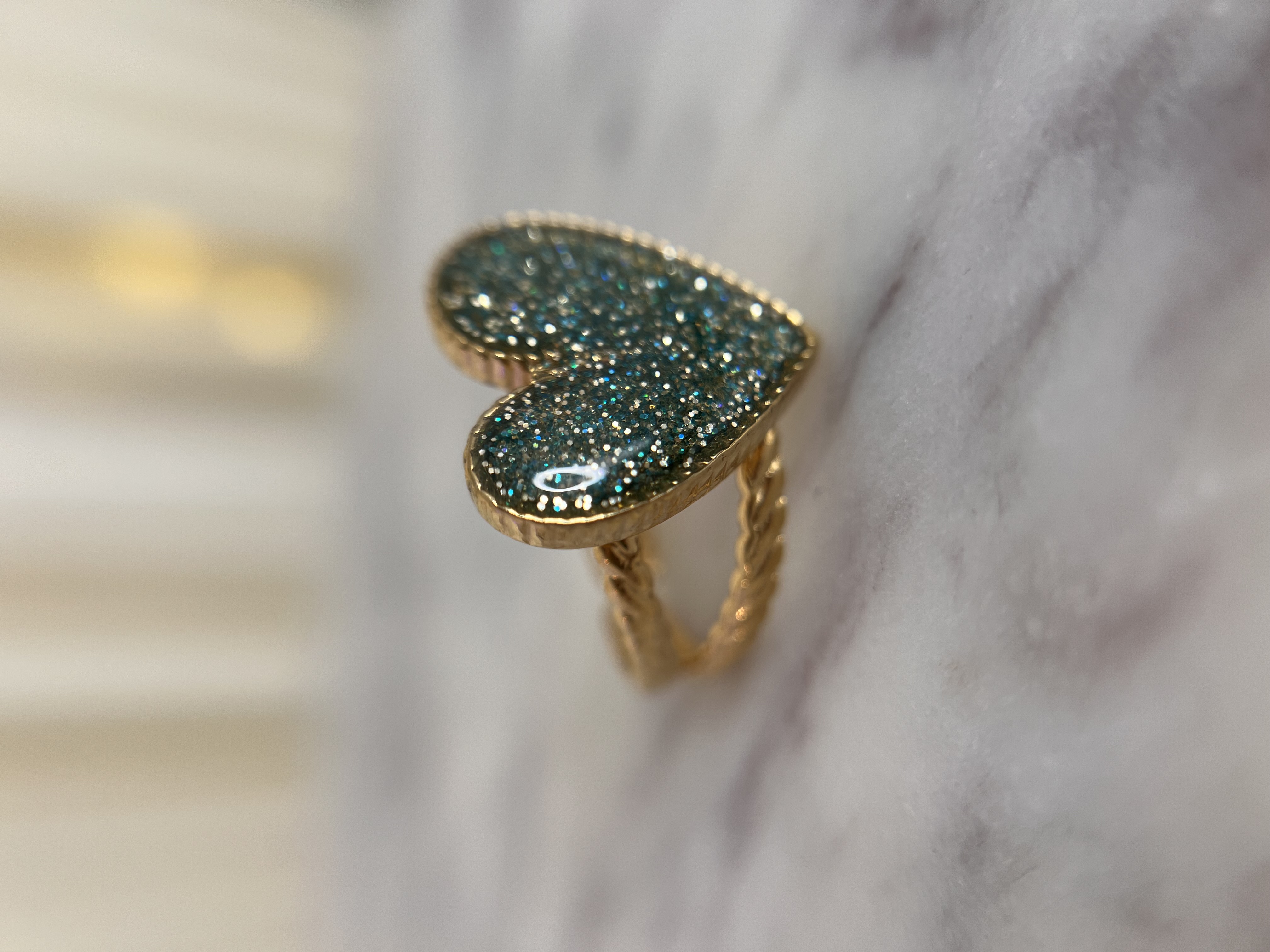 Bague coeur 