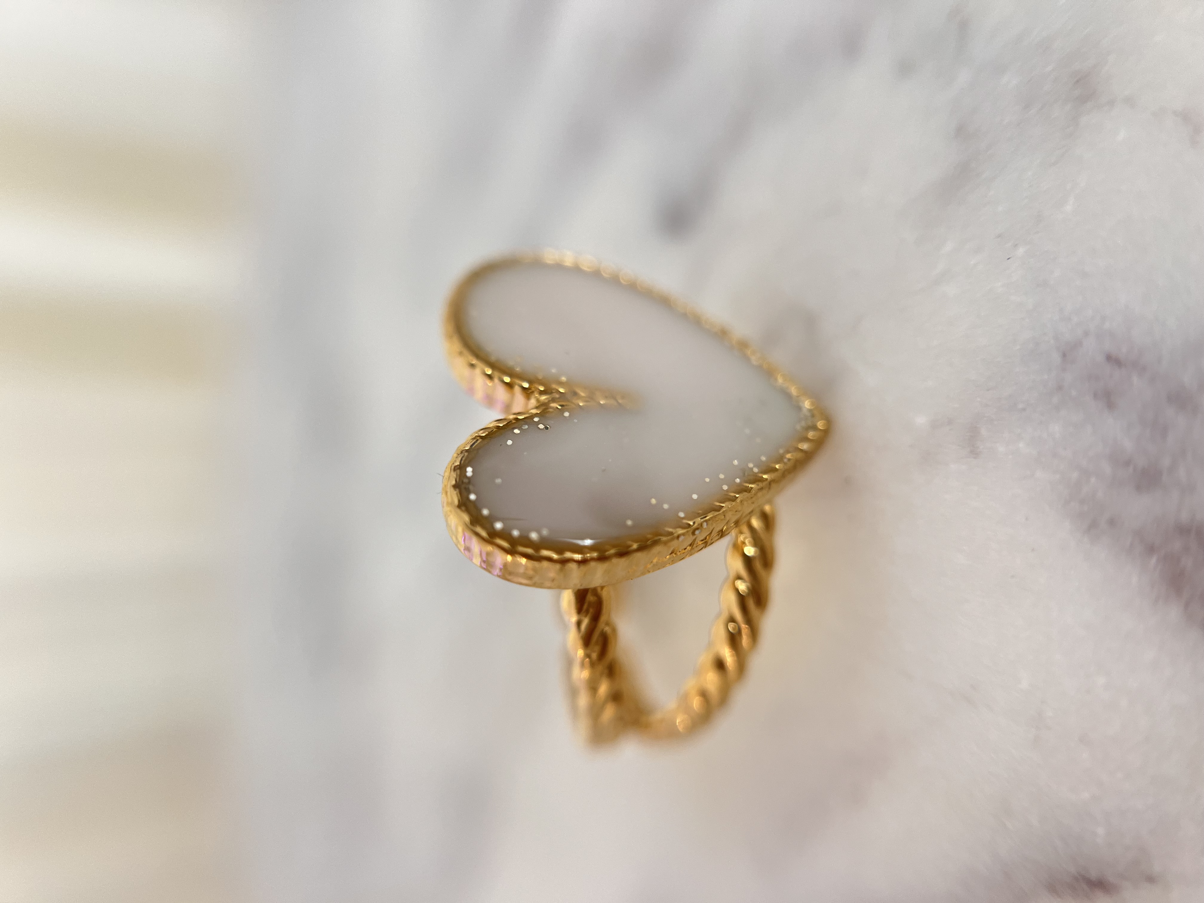 Bague coeur 