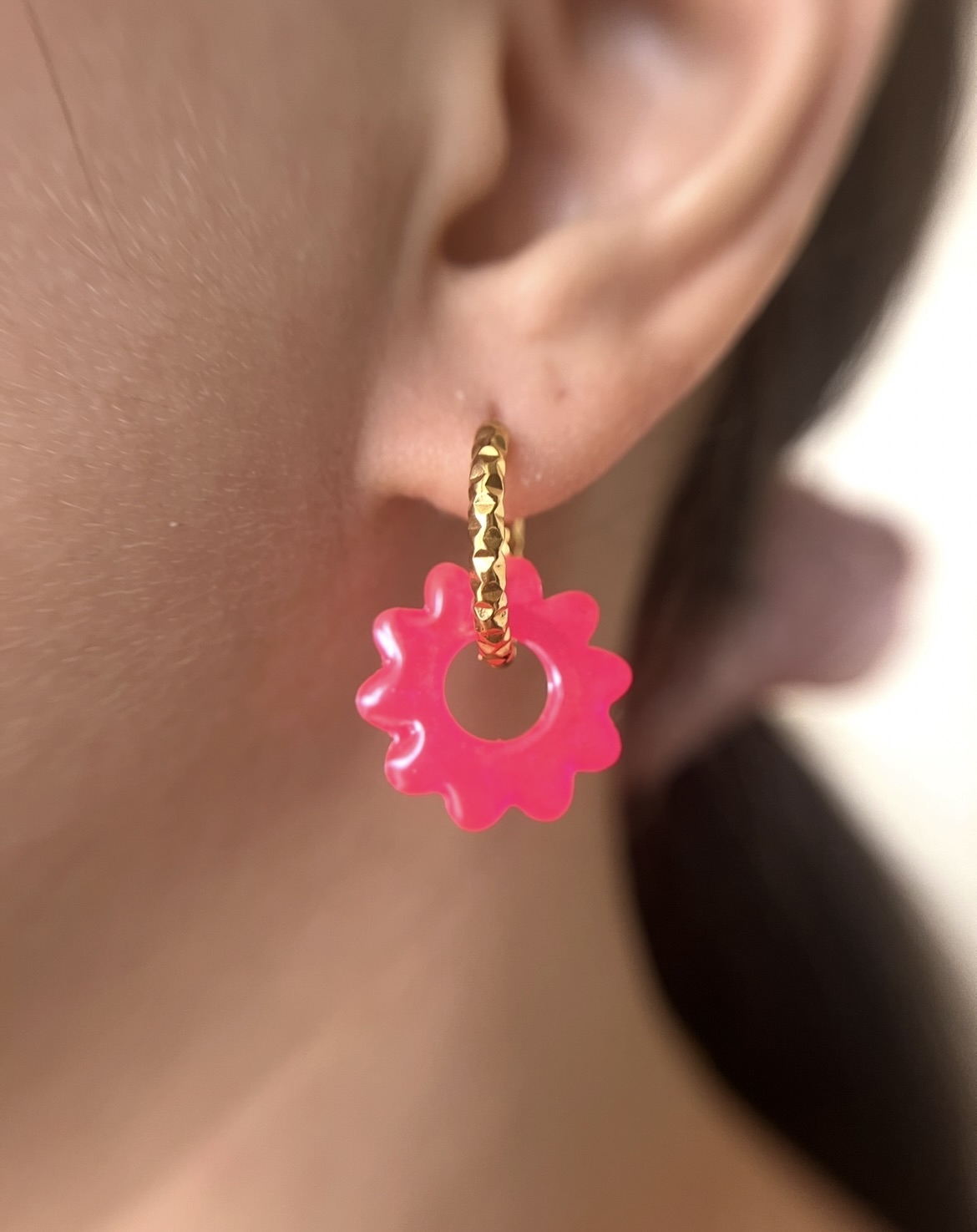 L'Amoureuse rose fluo