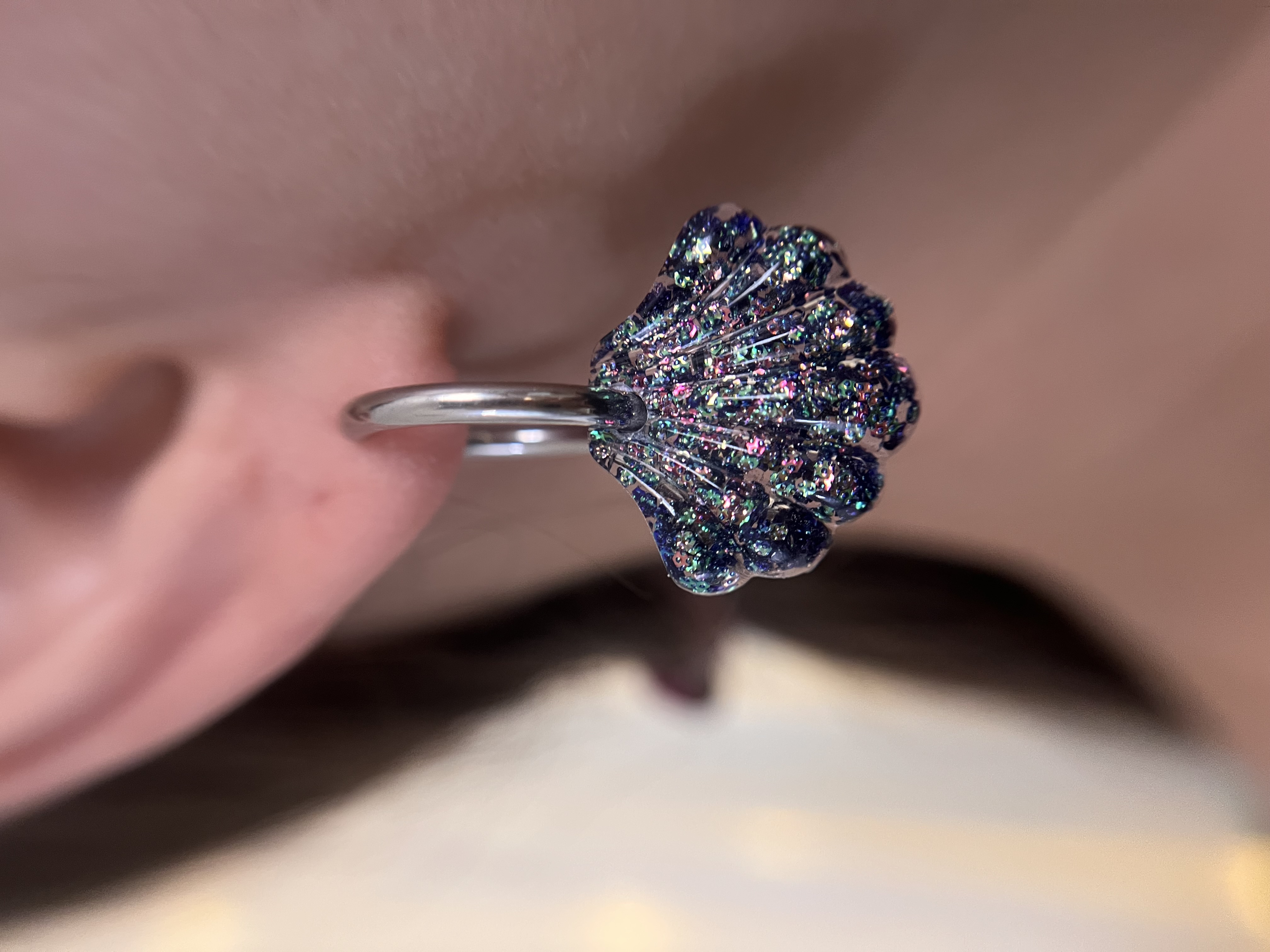 Coquillage holographique