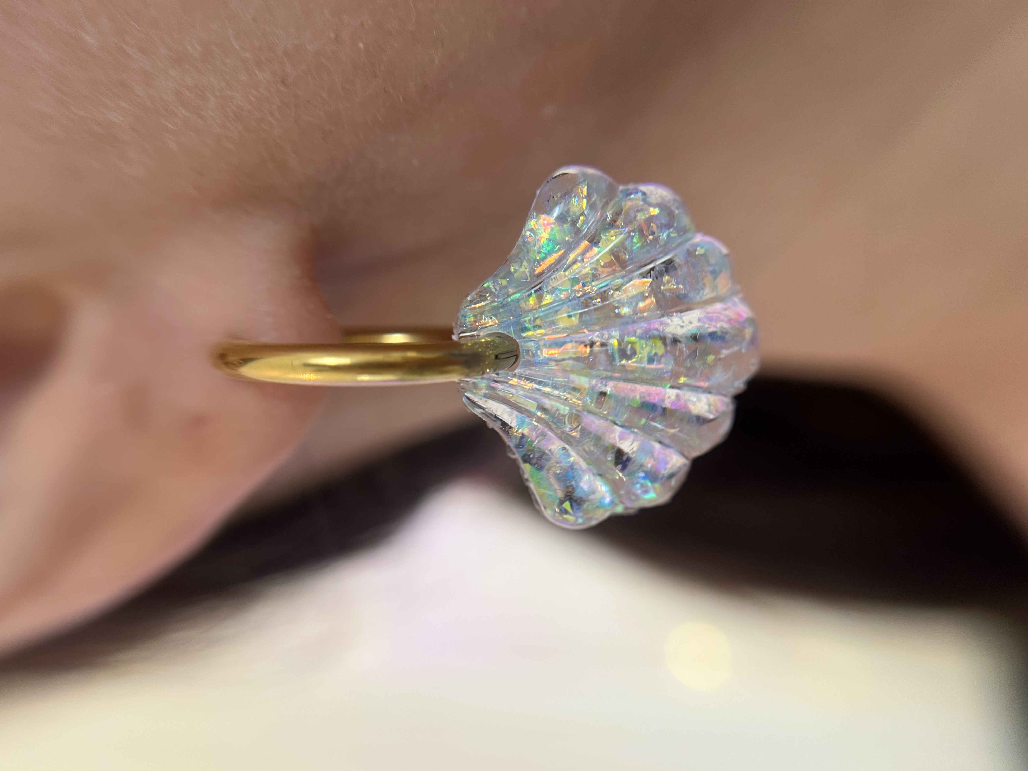 Coquillage holographique