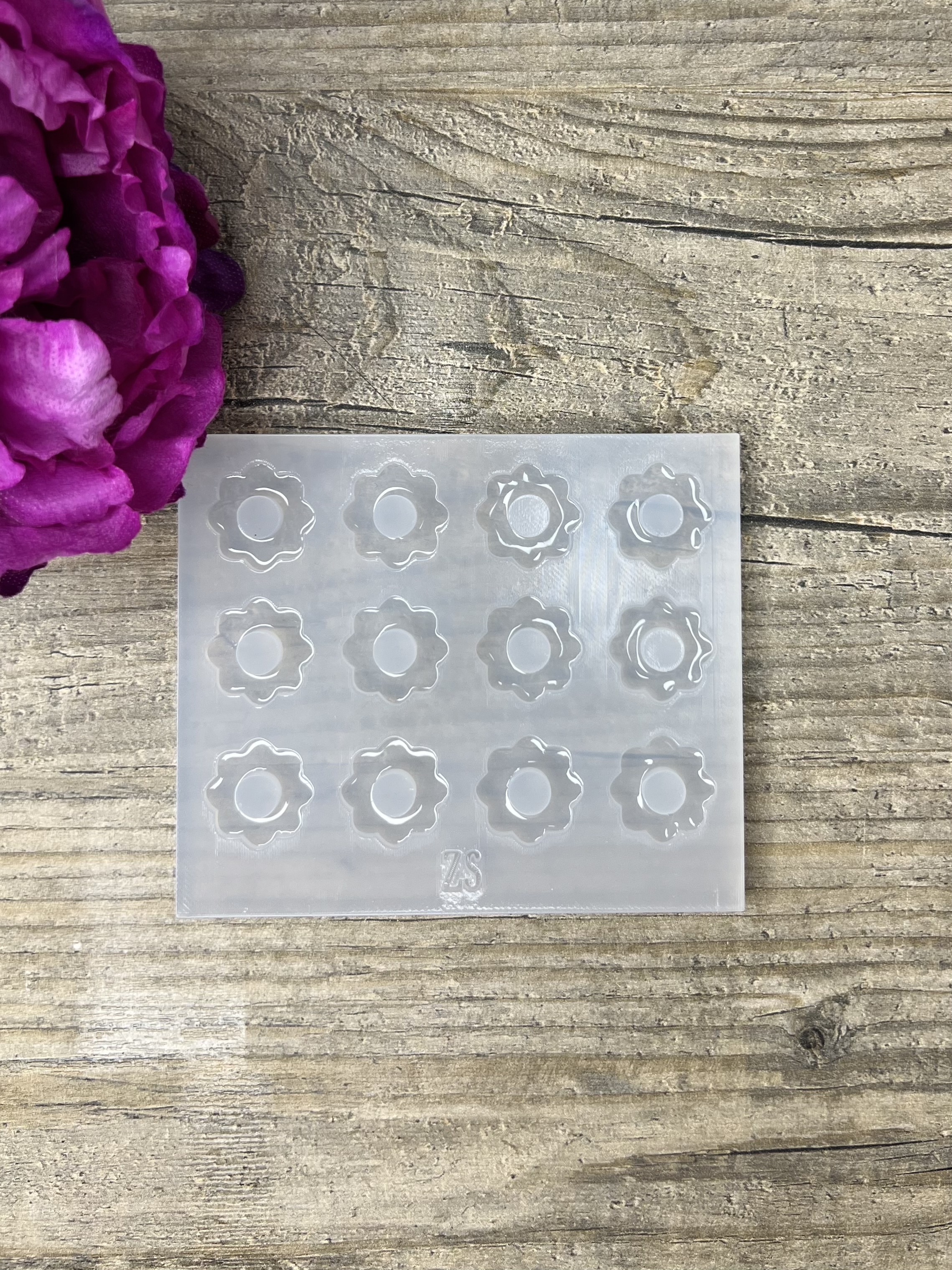 Moule Fleur 8 pétales 20mm