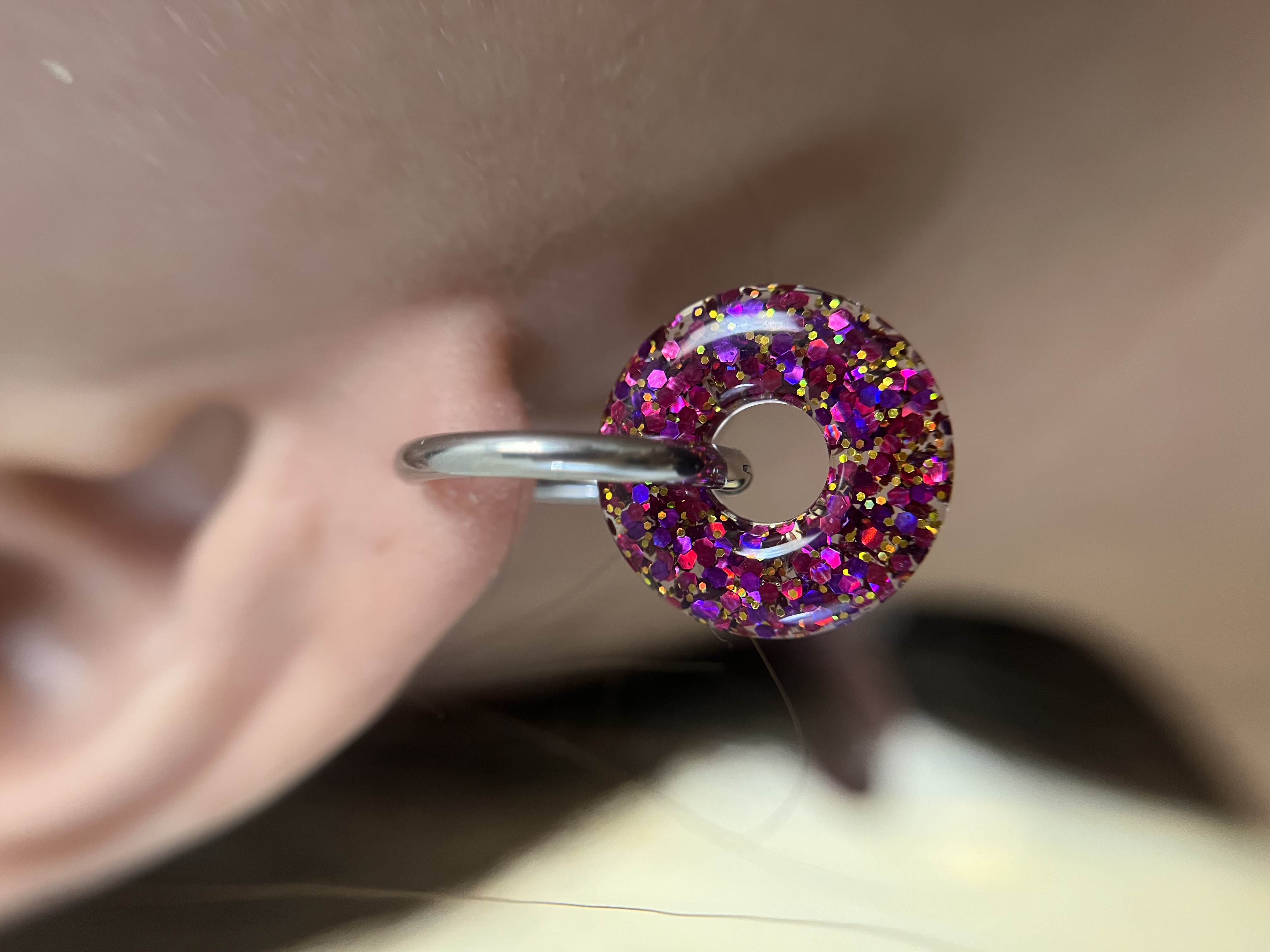 Louve Fushia et Doré 