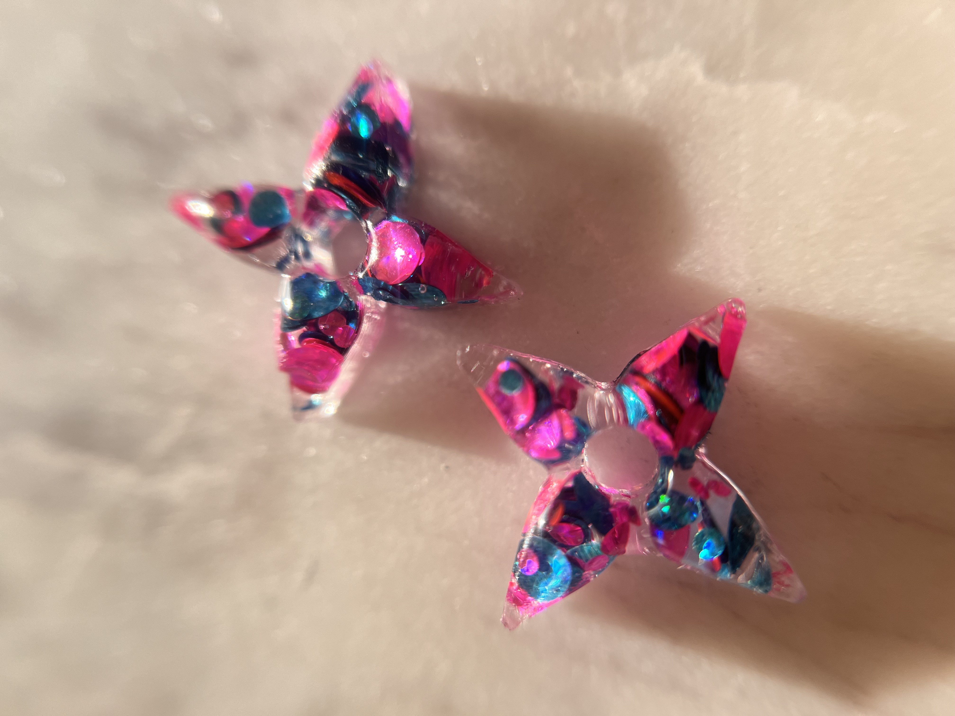 Les Originales turquoise et fushia