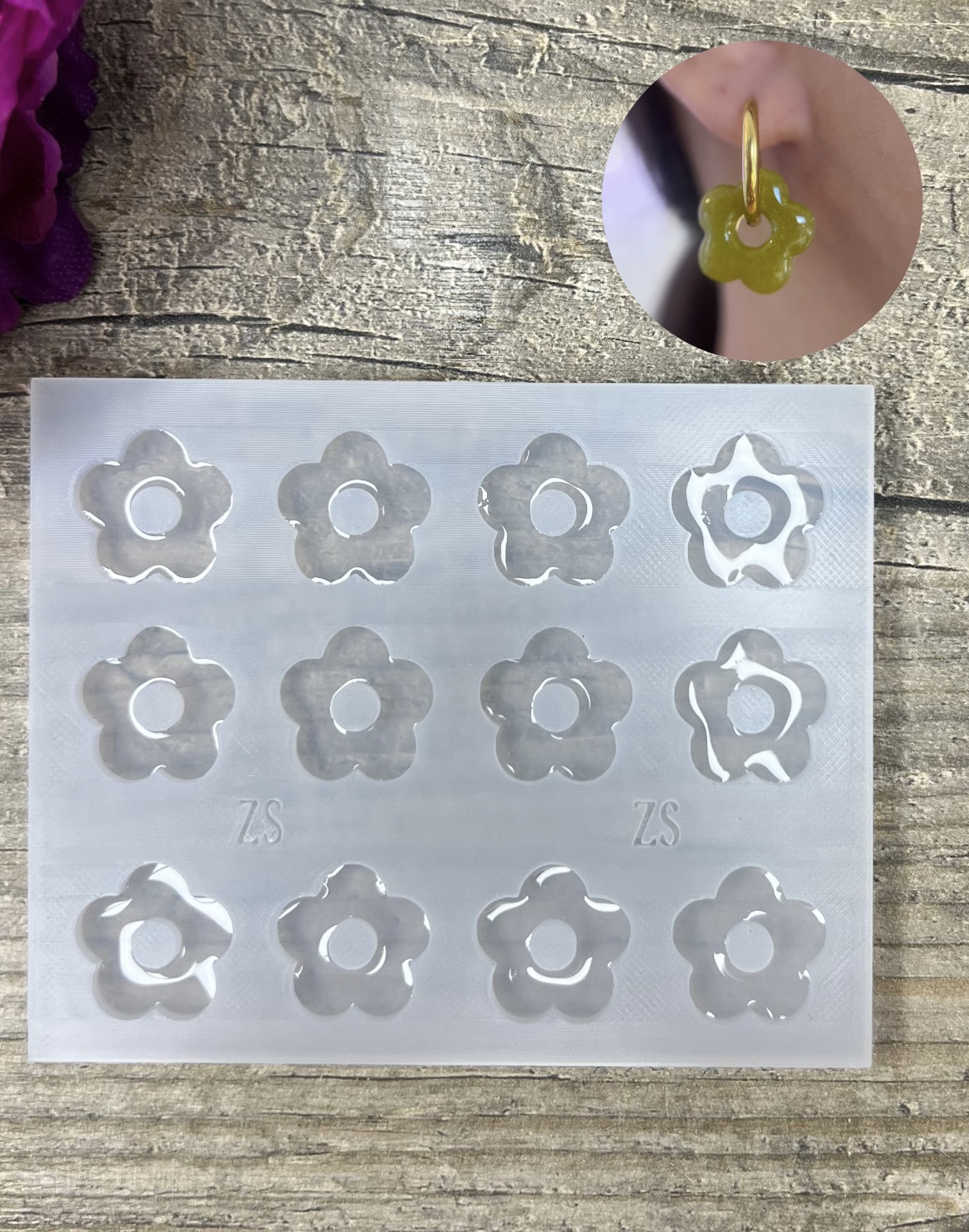 Moule Fleur 5 pétales 20mm