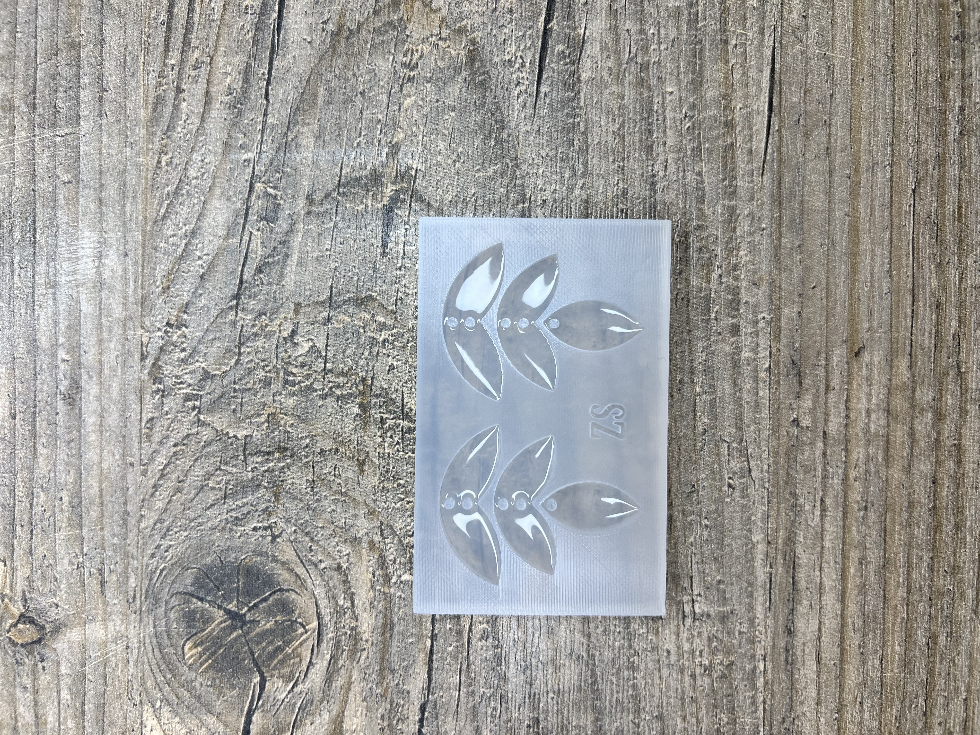 Moule Boucle d'oreille 40x30mm