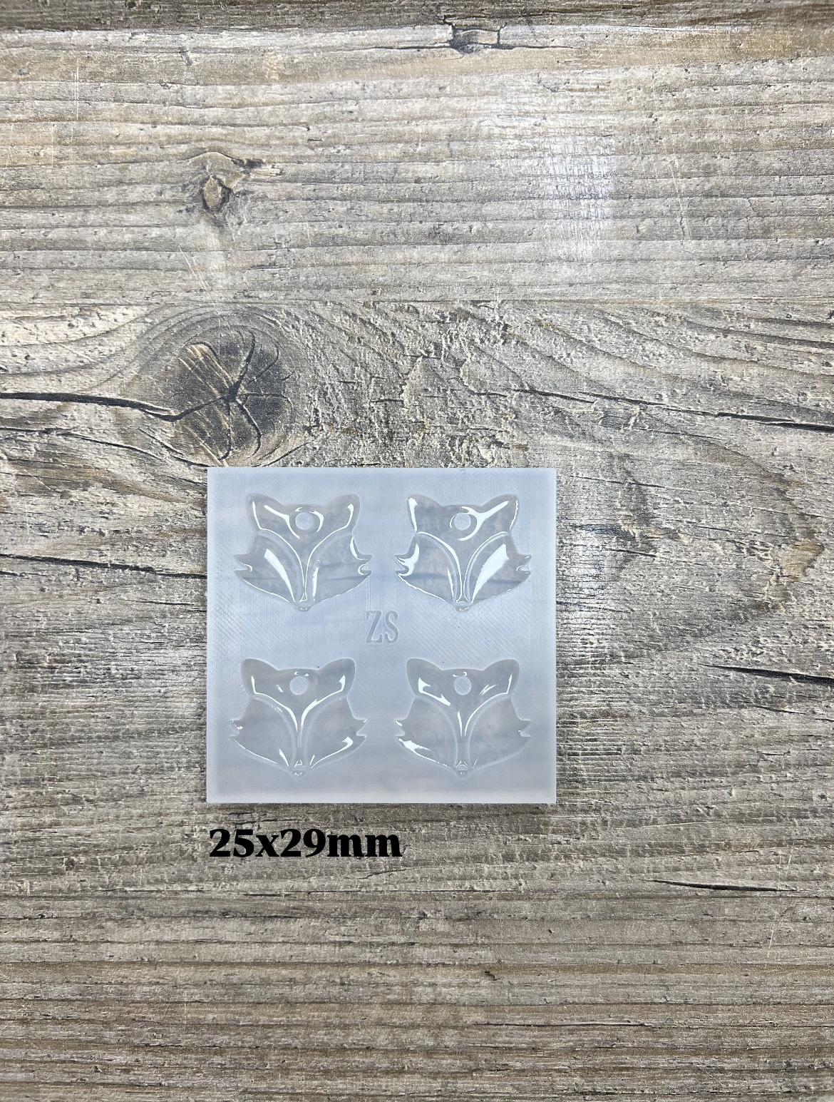 Moule Renard 25x29mm