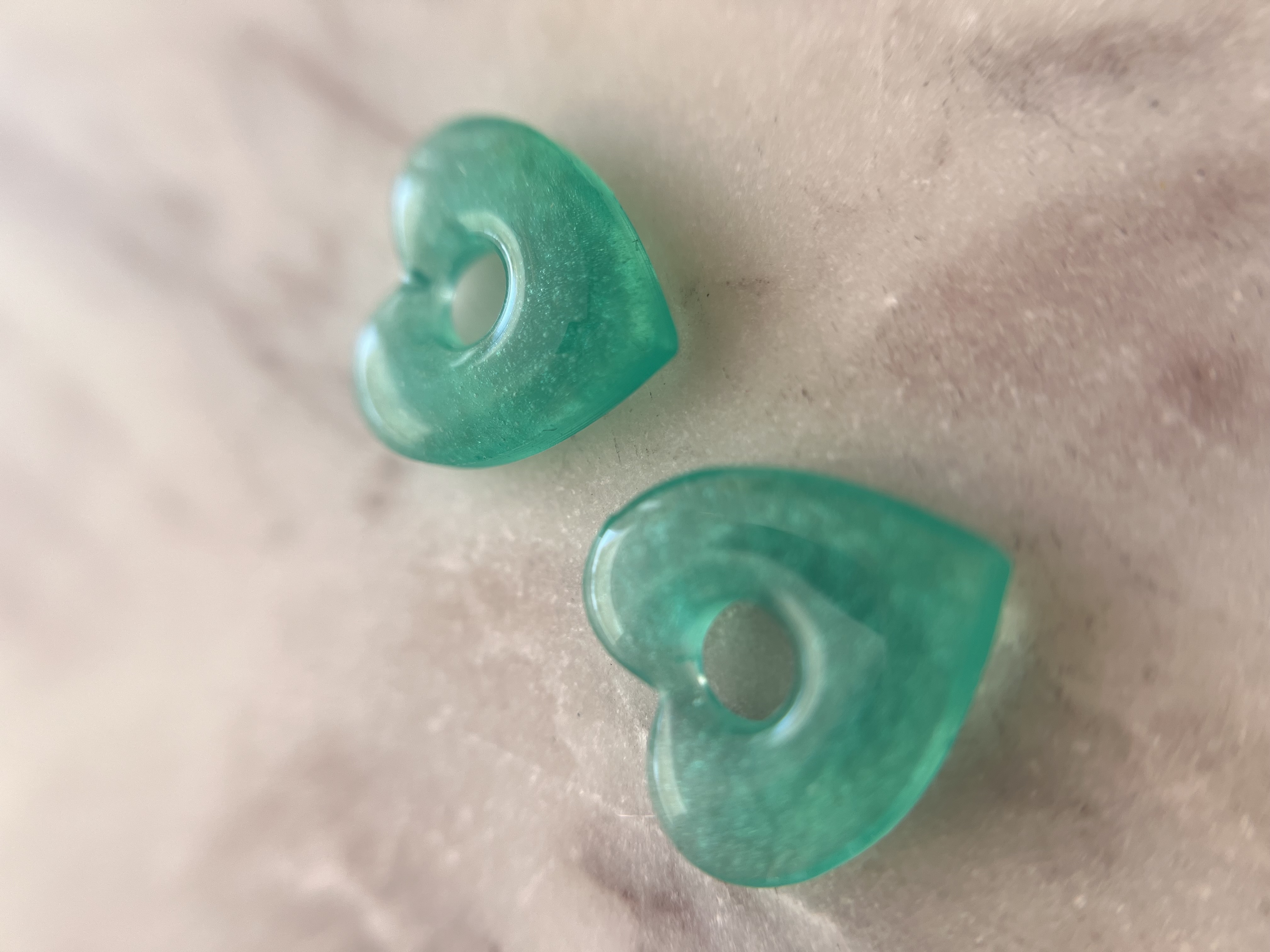 Coeur turquoise