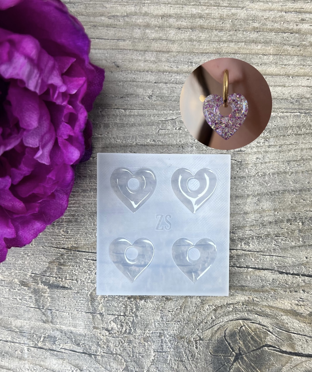 Moule Coeur  20mm