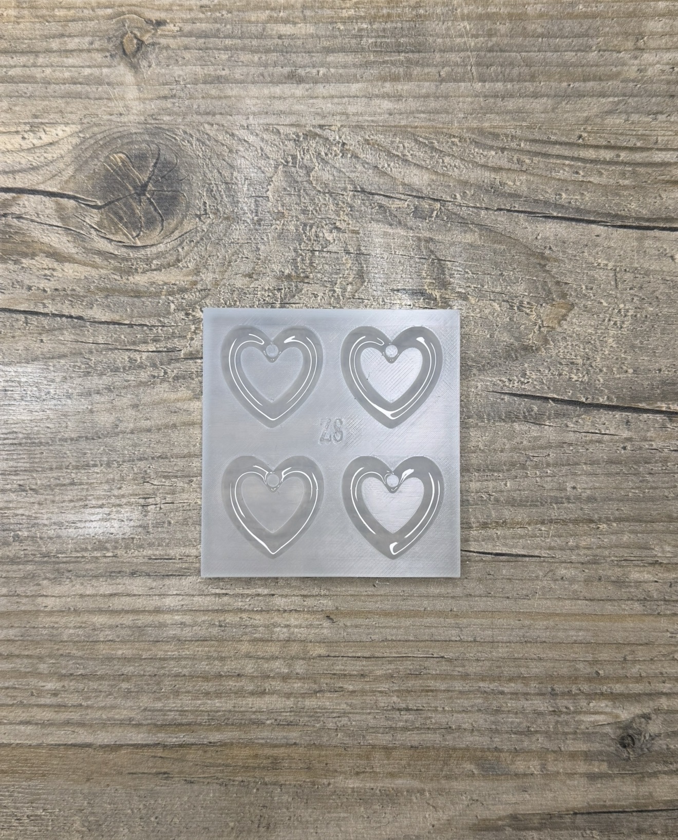  Moule Coeur Lili 30mm