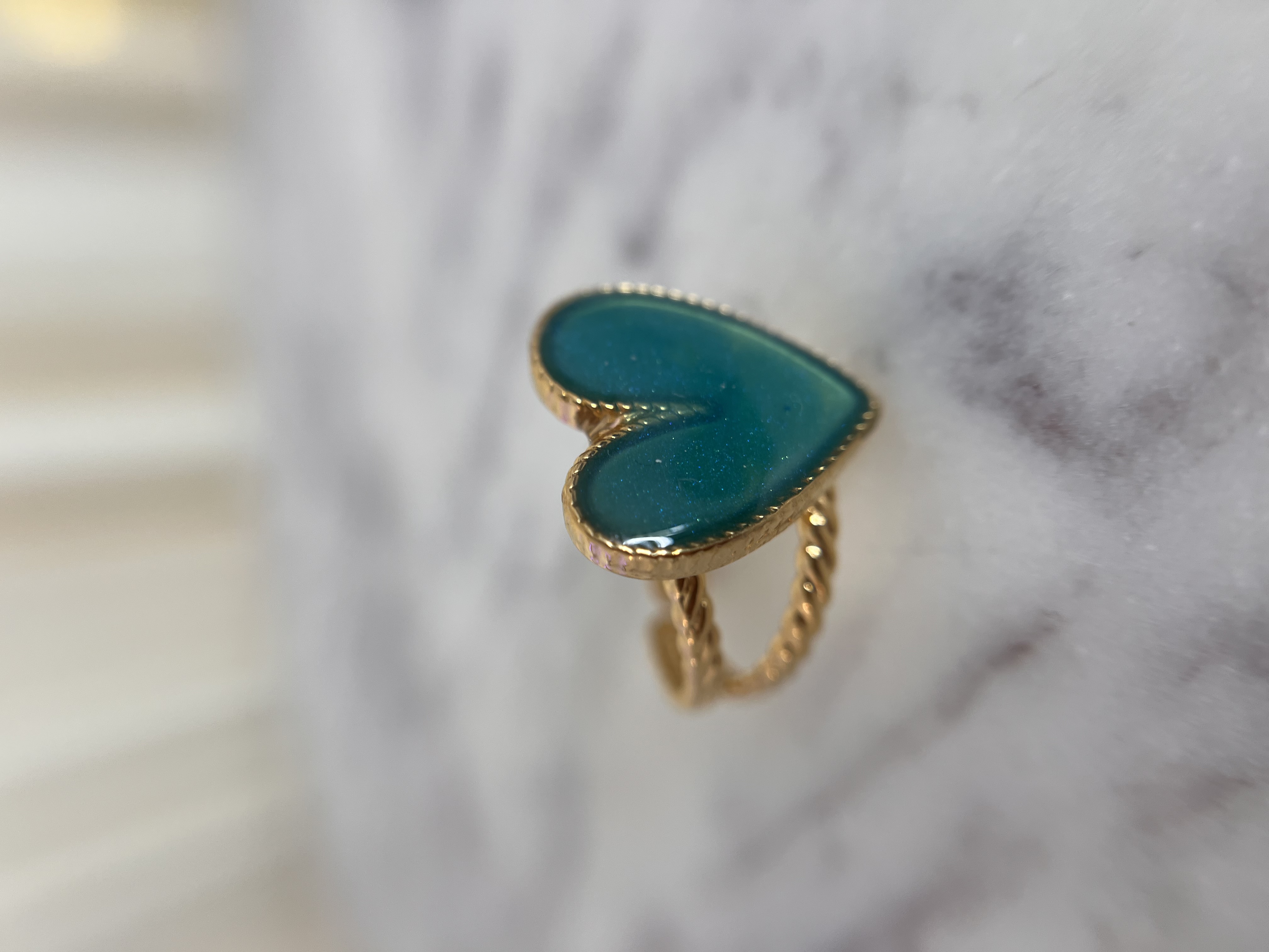Bague coeur 