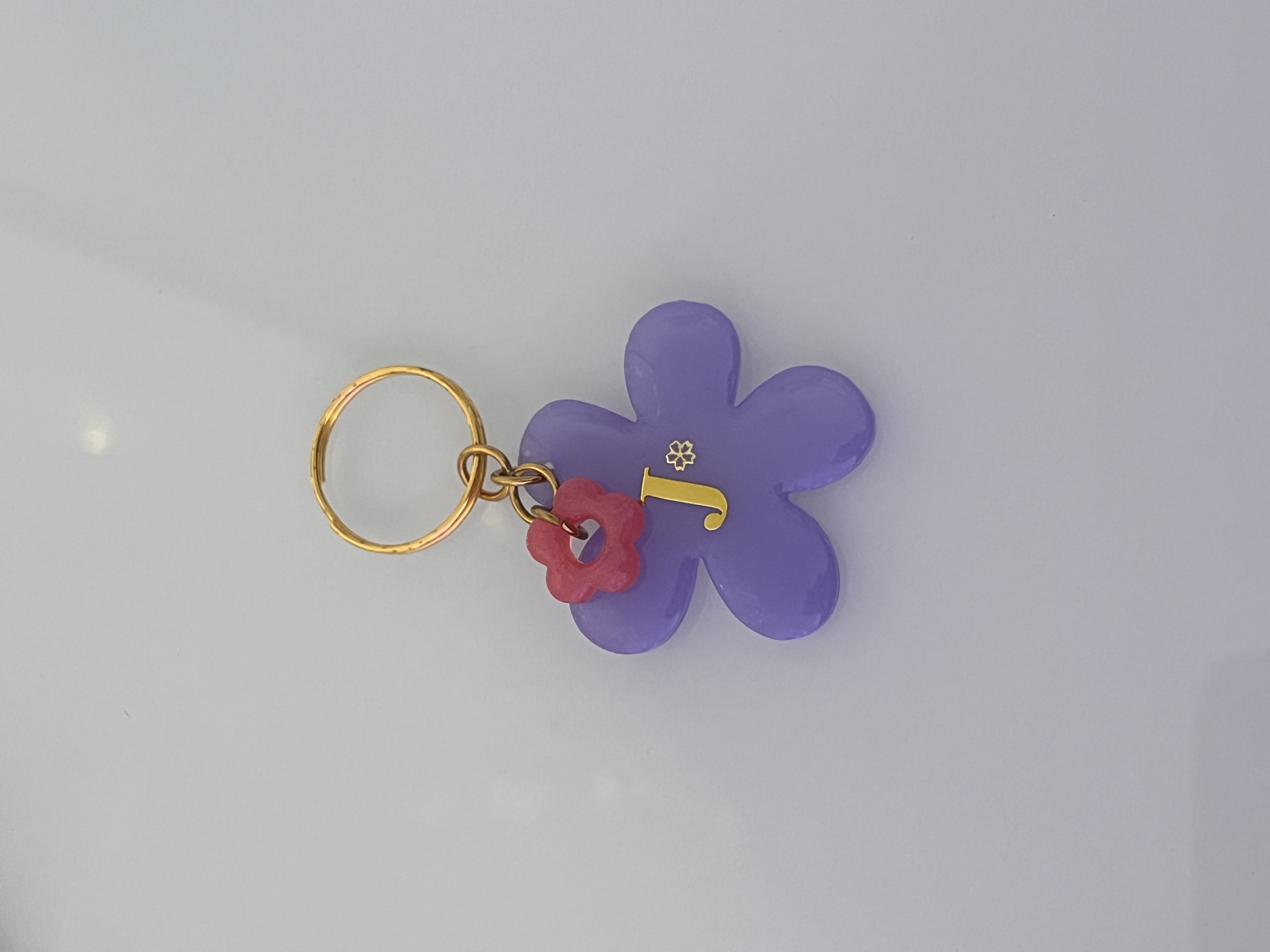 Porte-clefs fleur 