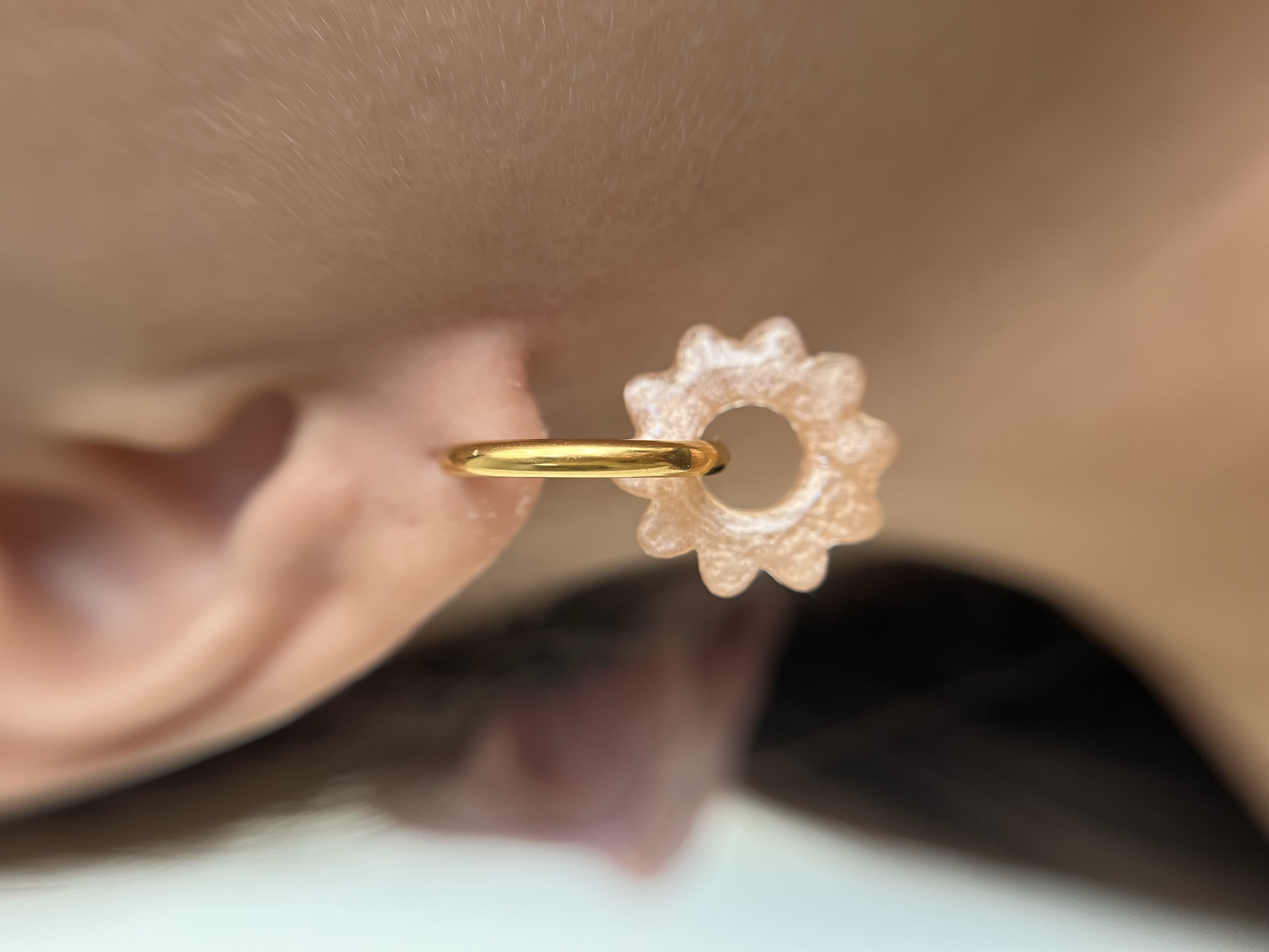 L'Amoureuse beige irisé