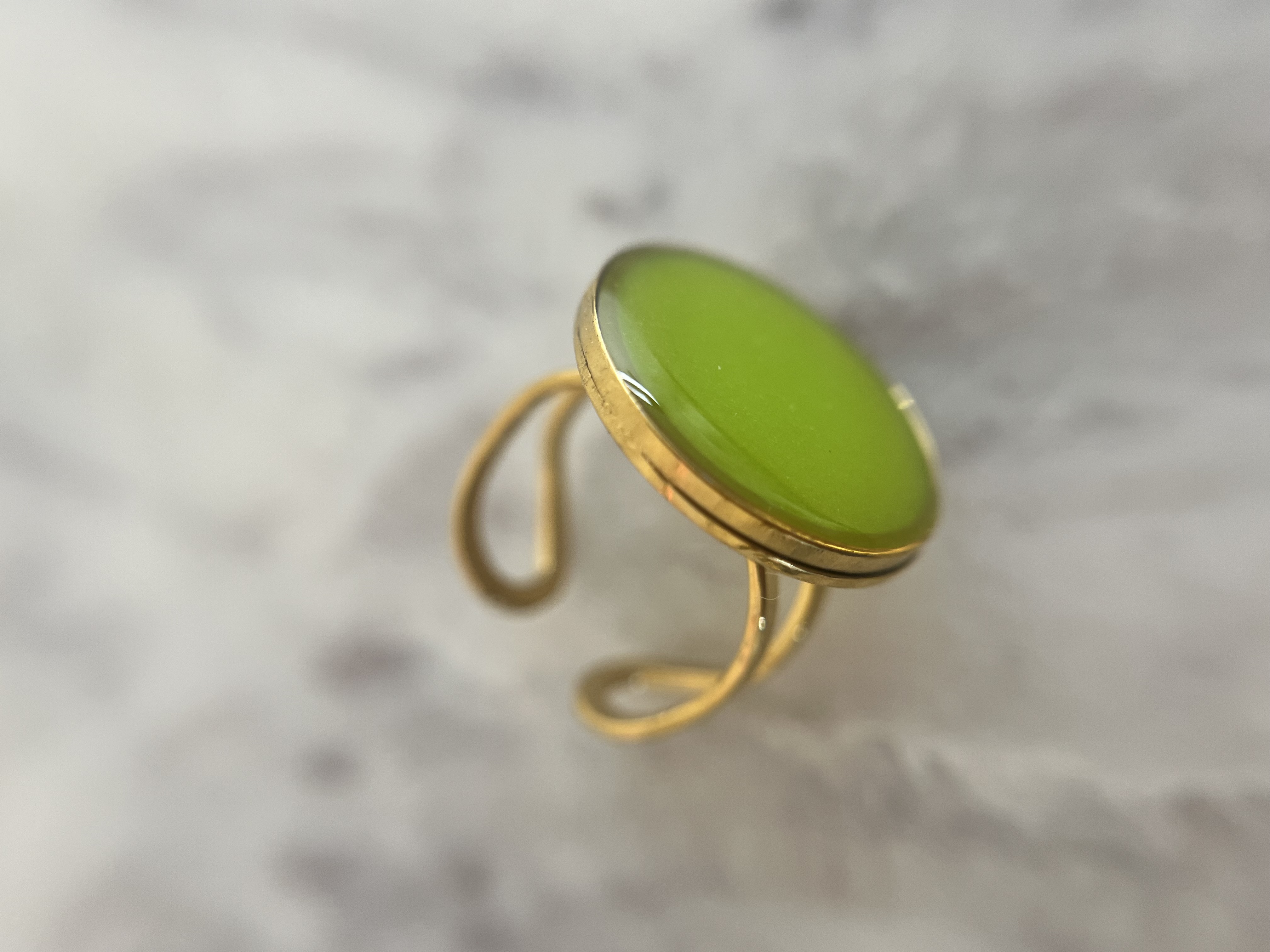 Bague Pop Vert
