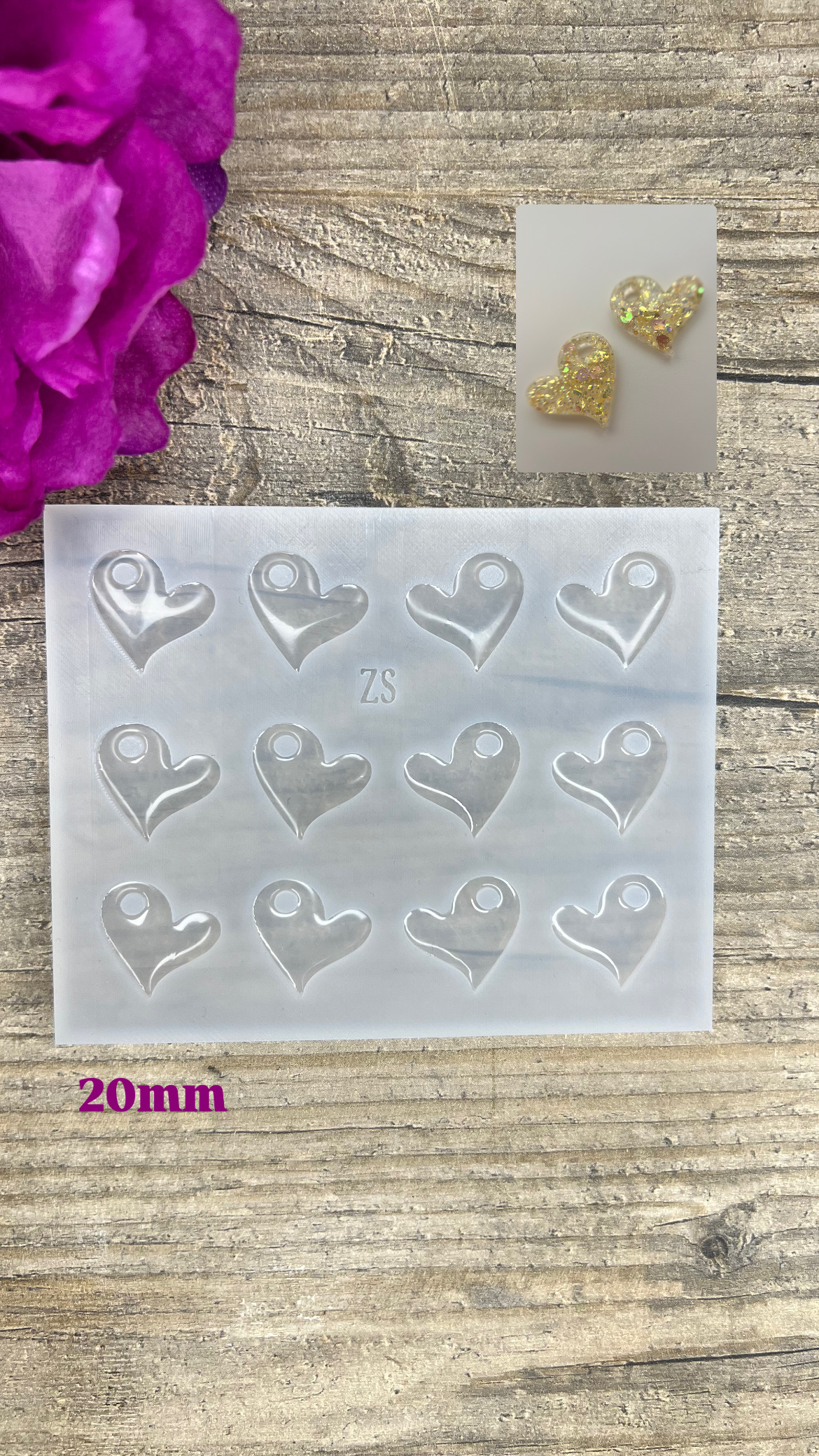 Moule Coeur Original 20mm