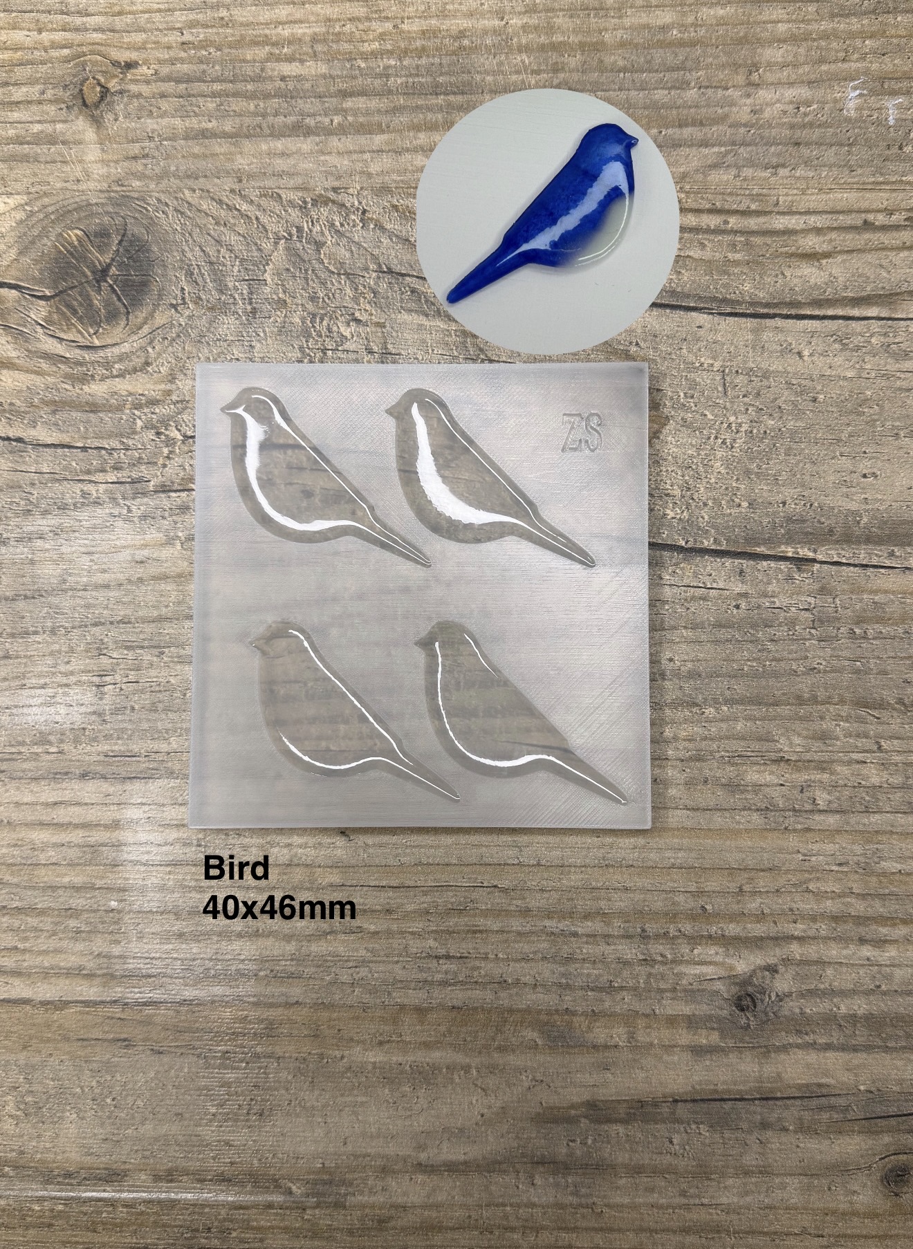 Moule Bird oiseau broche