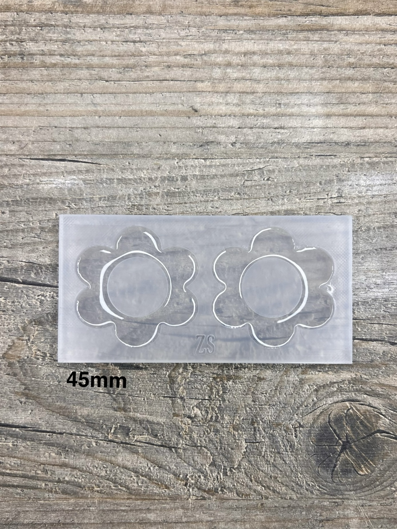 Moule Grande Fleur 6 Pétales 45mm