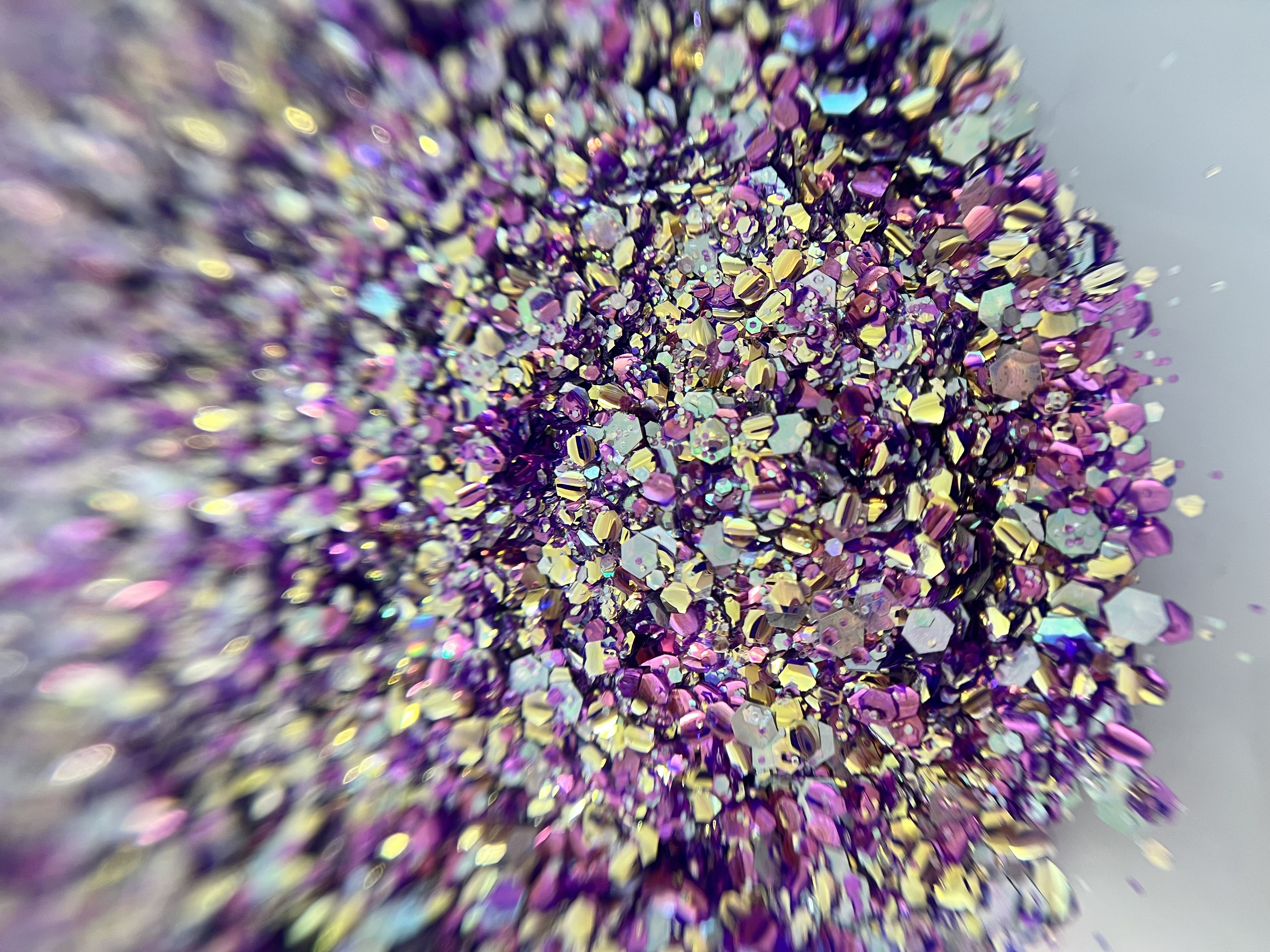 Paillettes Holographiques violet