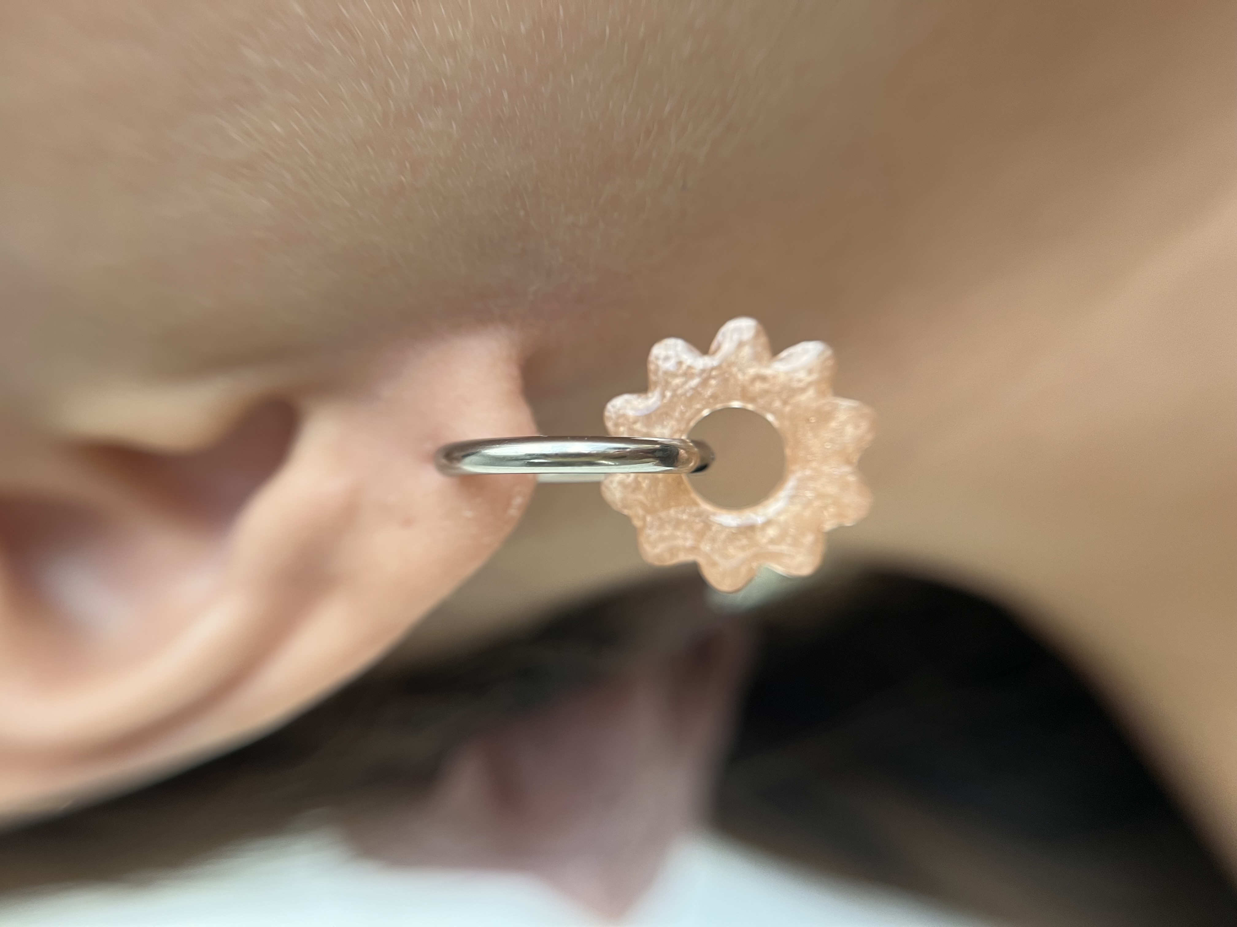 L'Amoureuse beige irisé