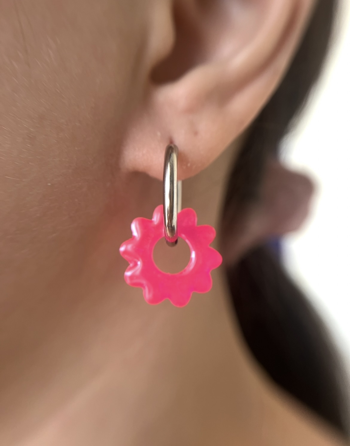 L'Amoureuse rose fluo