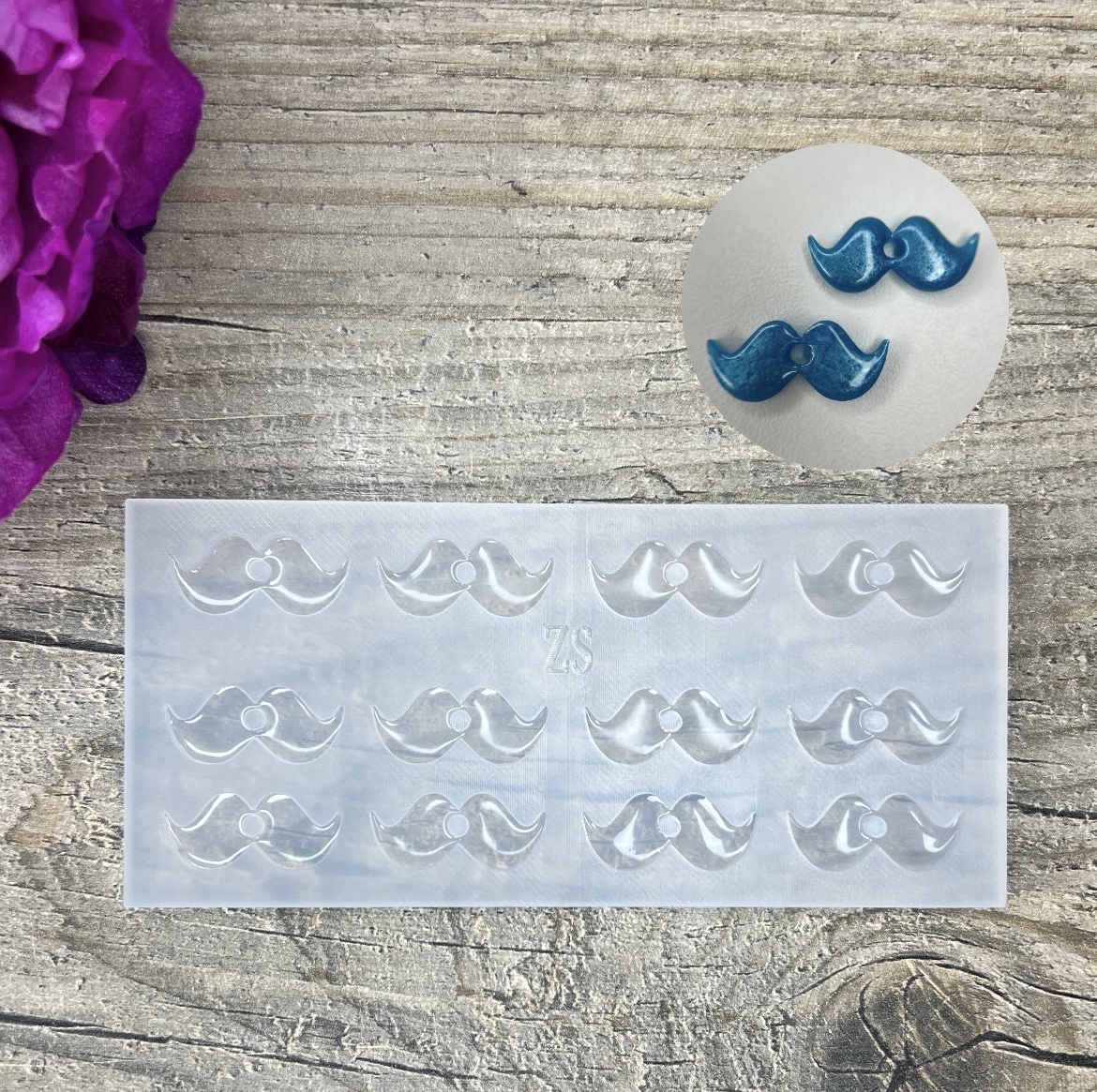 Moule Moustache Movember 25mm