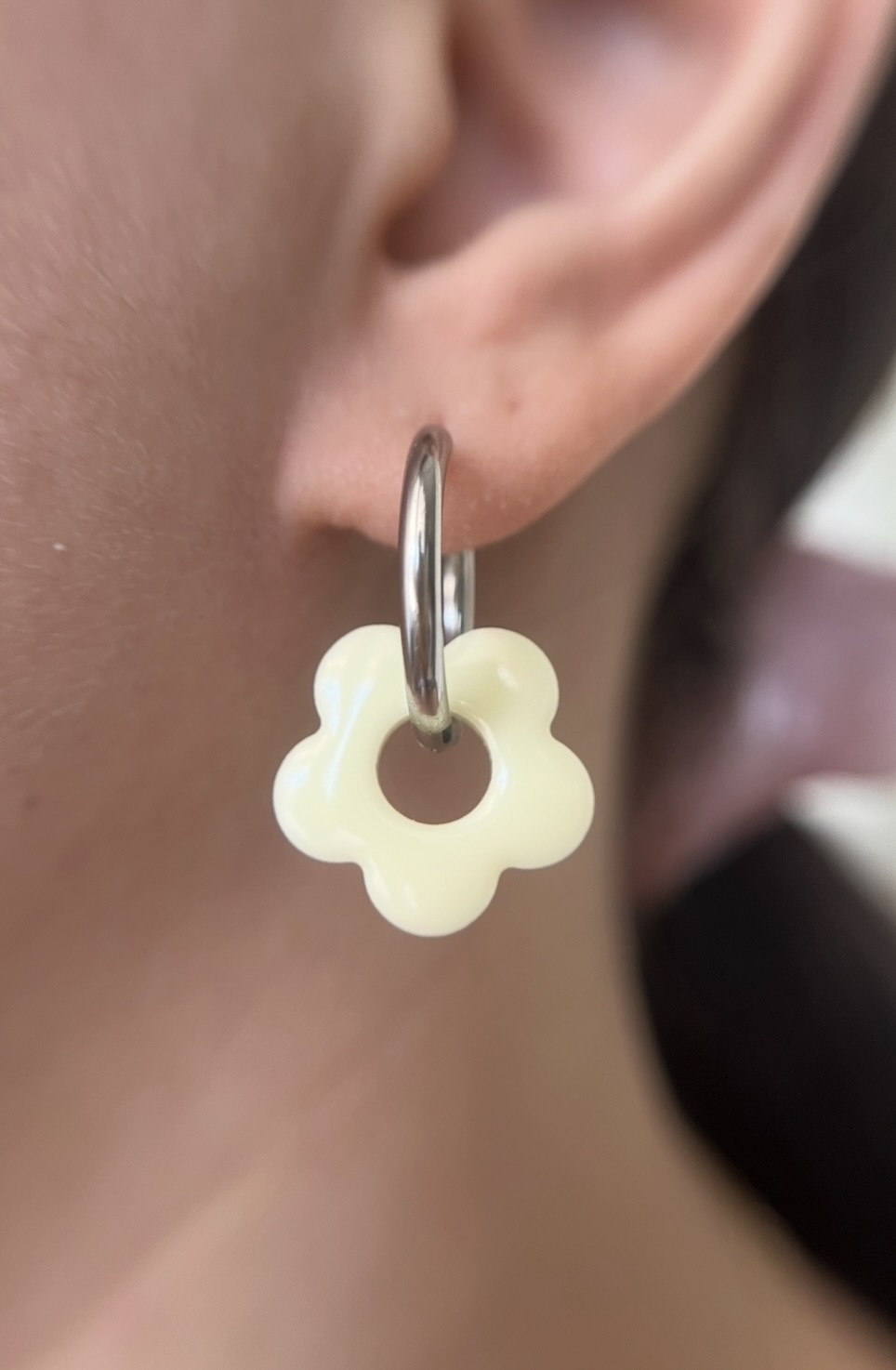 Flower Jaune Pastel