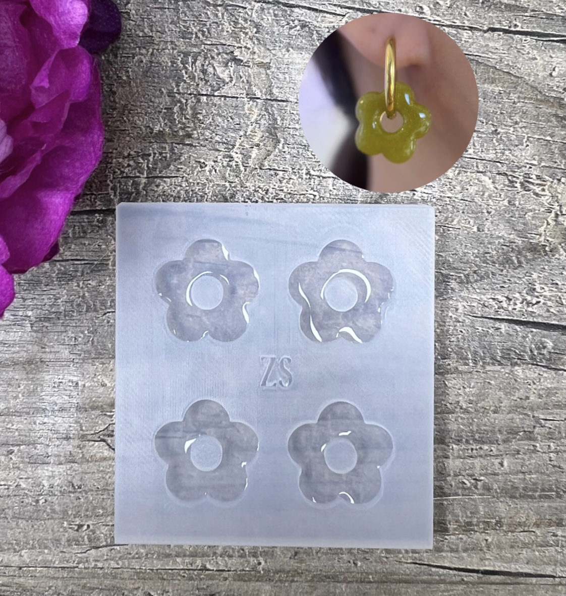 Moule Fleur 5 pétales 20mm